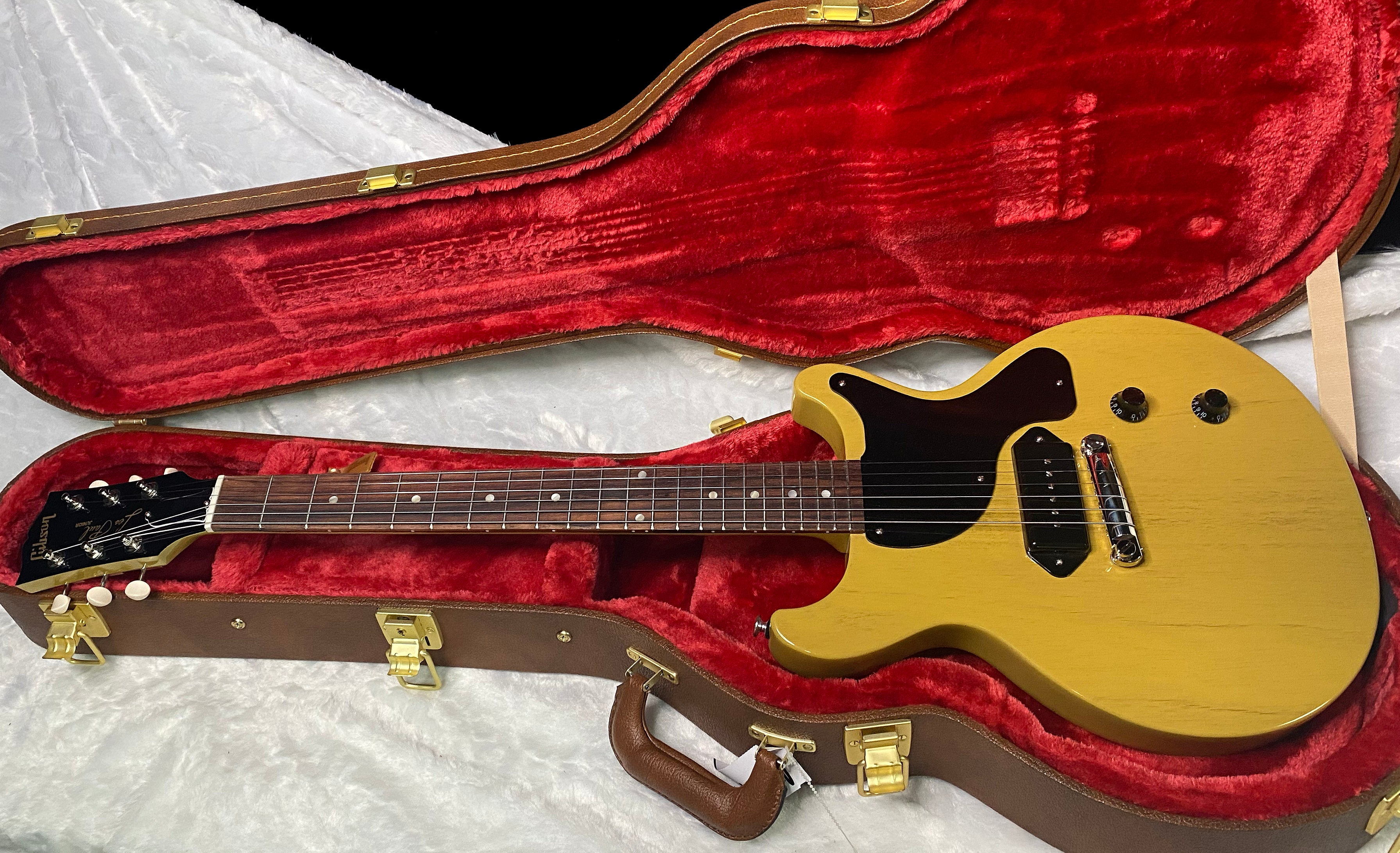 NEW! Gibson Les Paul Junior DC Double Cut - TV Yellow - Authorized Dealer - Only 6.9 lbs - G07218
