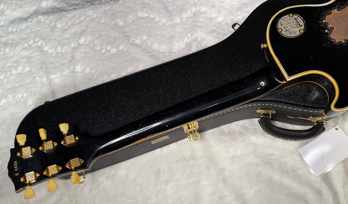 NEW! Gibson Custom 1954 Les Paul Custom HB - Heavy Aged - 2026 Limited Edition Collection - Only 8.4lbs - Authorized Dealer - G07958