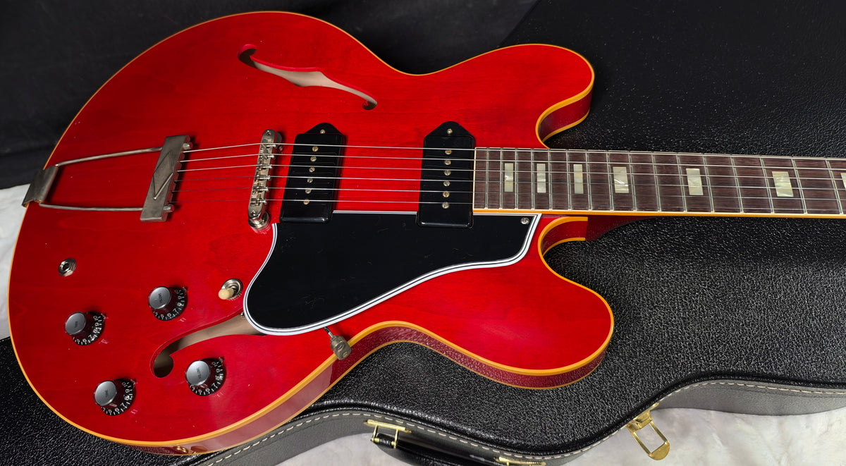 NEW! Gibson Custom Shop 1962 ES-330 Reissue Electric Guitar - '60s Cherry VOS - Authorized Dealer - Only 6.1lbs - In-Stock! G08033