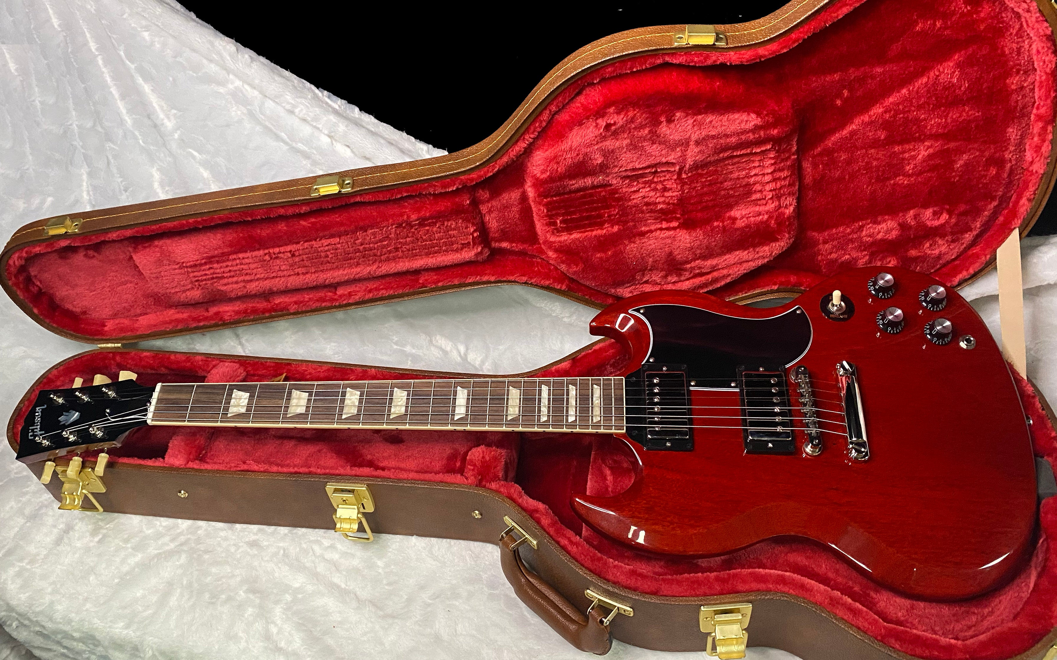 NEW ! Gibson SG Standard '61 Stop Bar - Vintage Cherry - 7.2 lbs - Authorized Dealer - G07252
