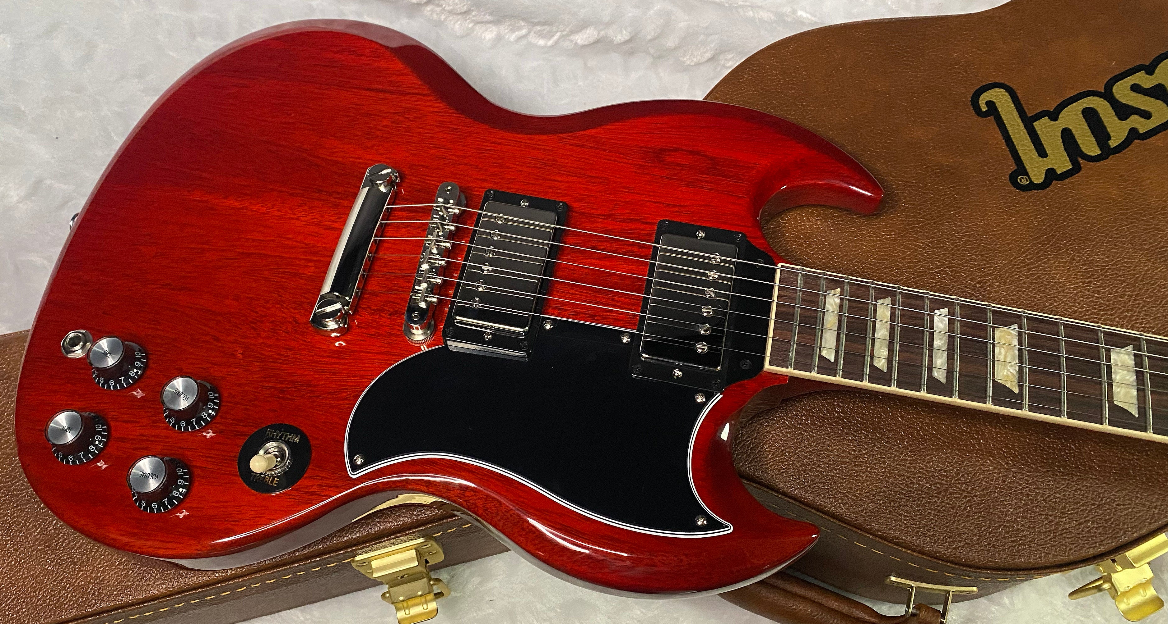 NEW ! Gibson SG Standard '61 Stop Bar - Vintage Cherry - Only 6 lbs - Authorized Dealer - G07253