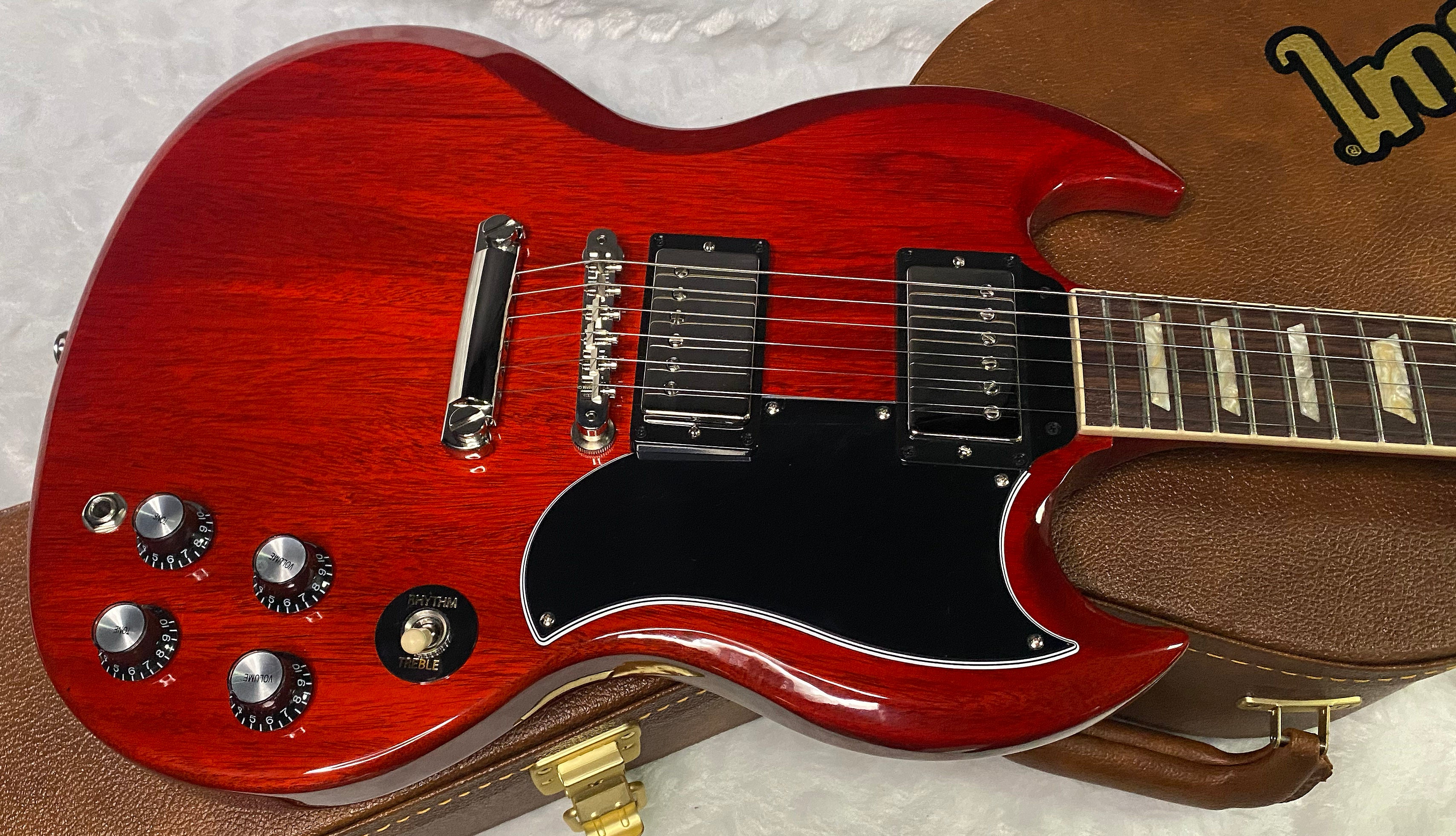 NEW ! Gibson SG Standard '61 Stop Bar - Vintage Cherry - Only 6 lbs - Authorized Dealer - G07253