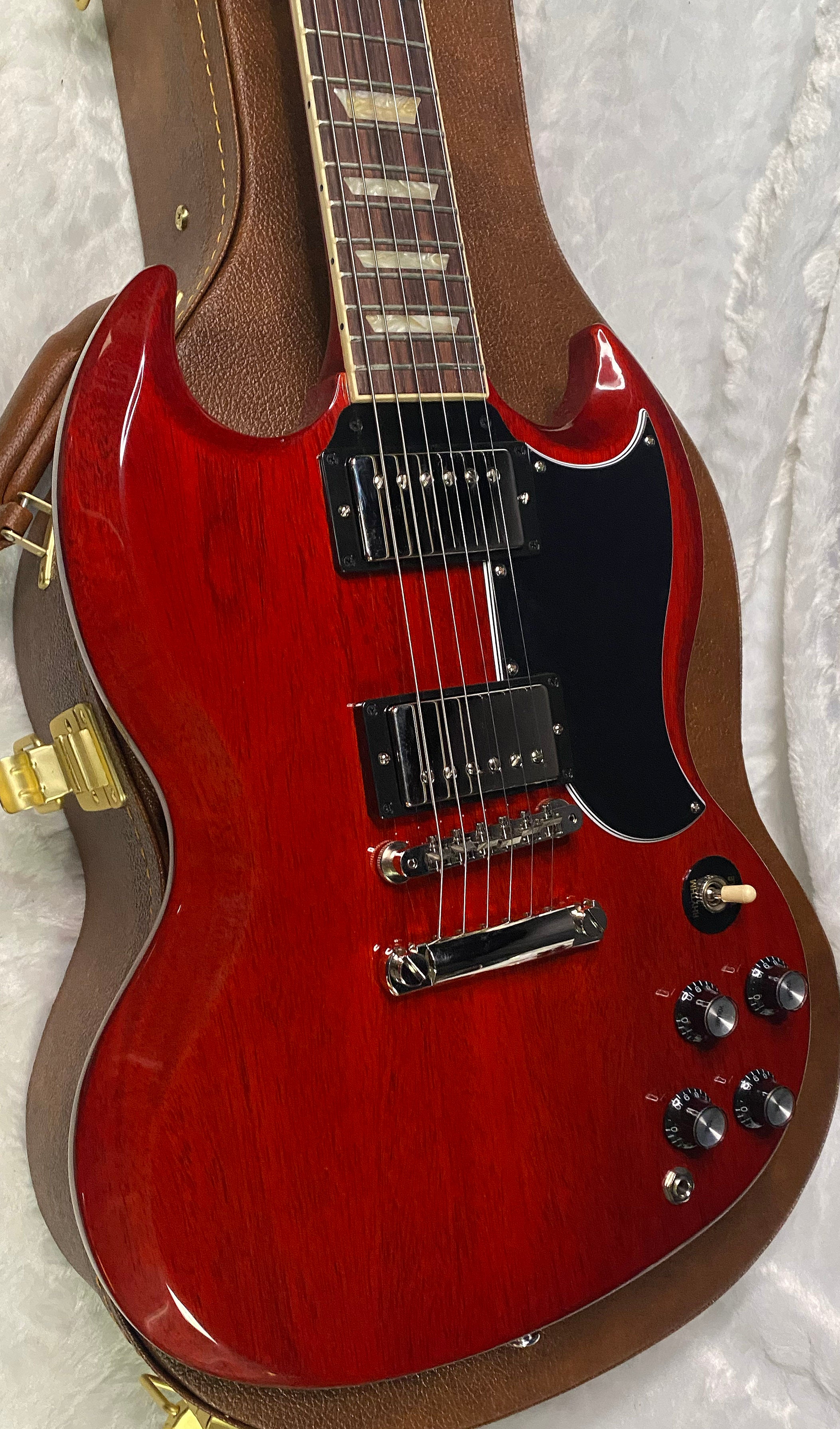 NEW ! Gibson SG Standard '61 Stop Bar - Vintage Cherry - Only 6 lbs - Authorized Dealer - G07253