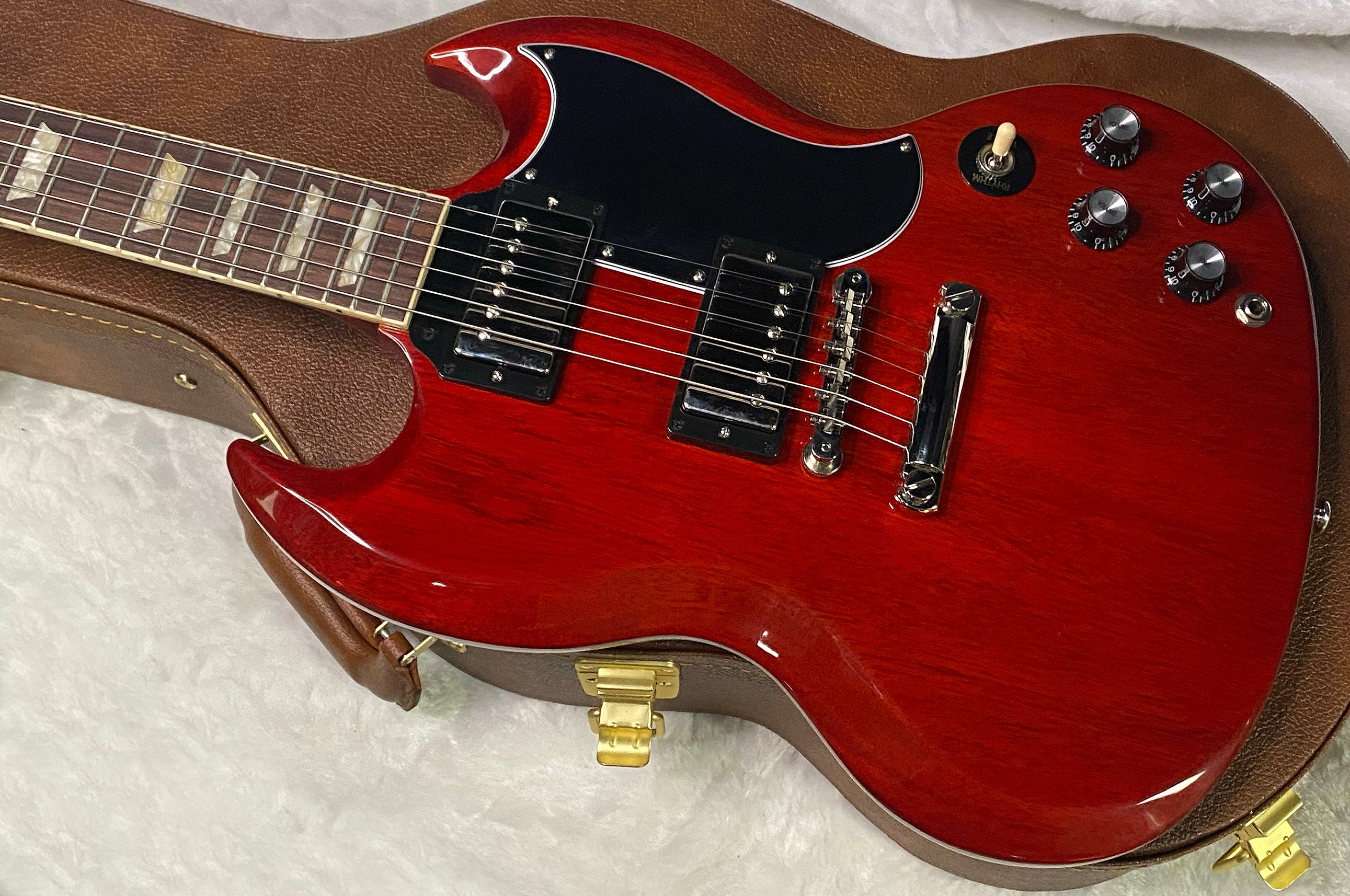 NEW ! Gibson SG Standard '61 Stop Bar - Vintage Cherry - Only 6 lbs - Authorized Dealer - G07253