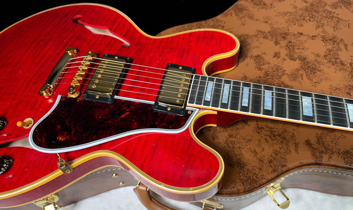 NEW! Gibson Custom 1960 ES-355 Reissue - Sixties Cherry, Light Aged- Authorized Dealer - In-Stock! 8.1lbs - G08031