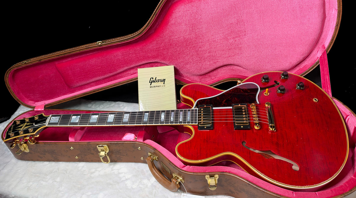 NEW! Gibson Custom 1960 ES-355 Reissue - Sixties Cherry, Light Aged- Authorized Dealer - In-Stock! 8.1lbs - G08031
