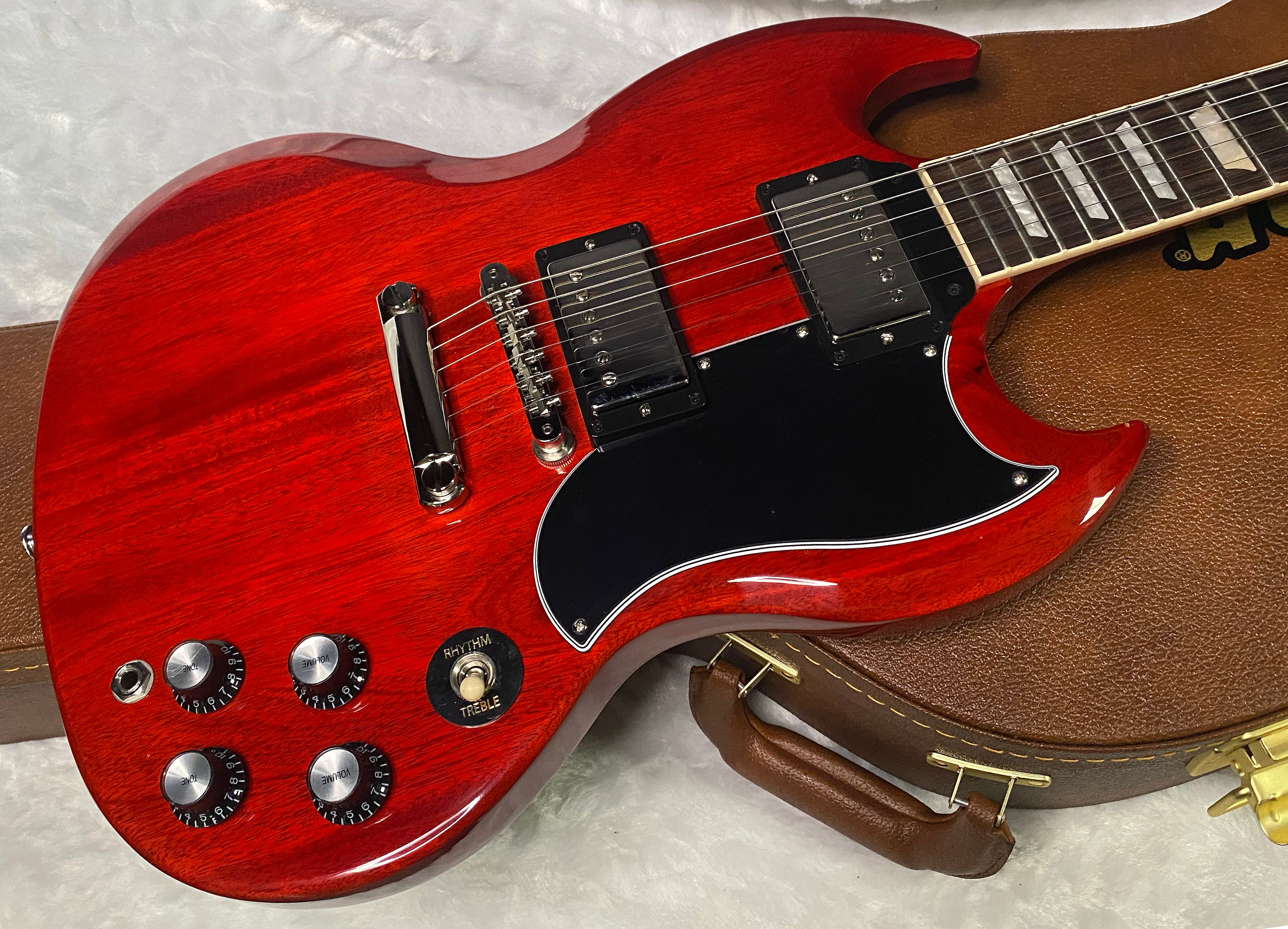 NEW ! Gibson SG Standard '61 Stop Bar - Vintage Cherry - Only 6.6 lbs - Authorized Dealer - G07254