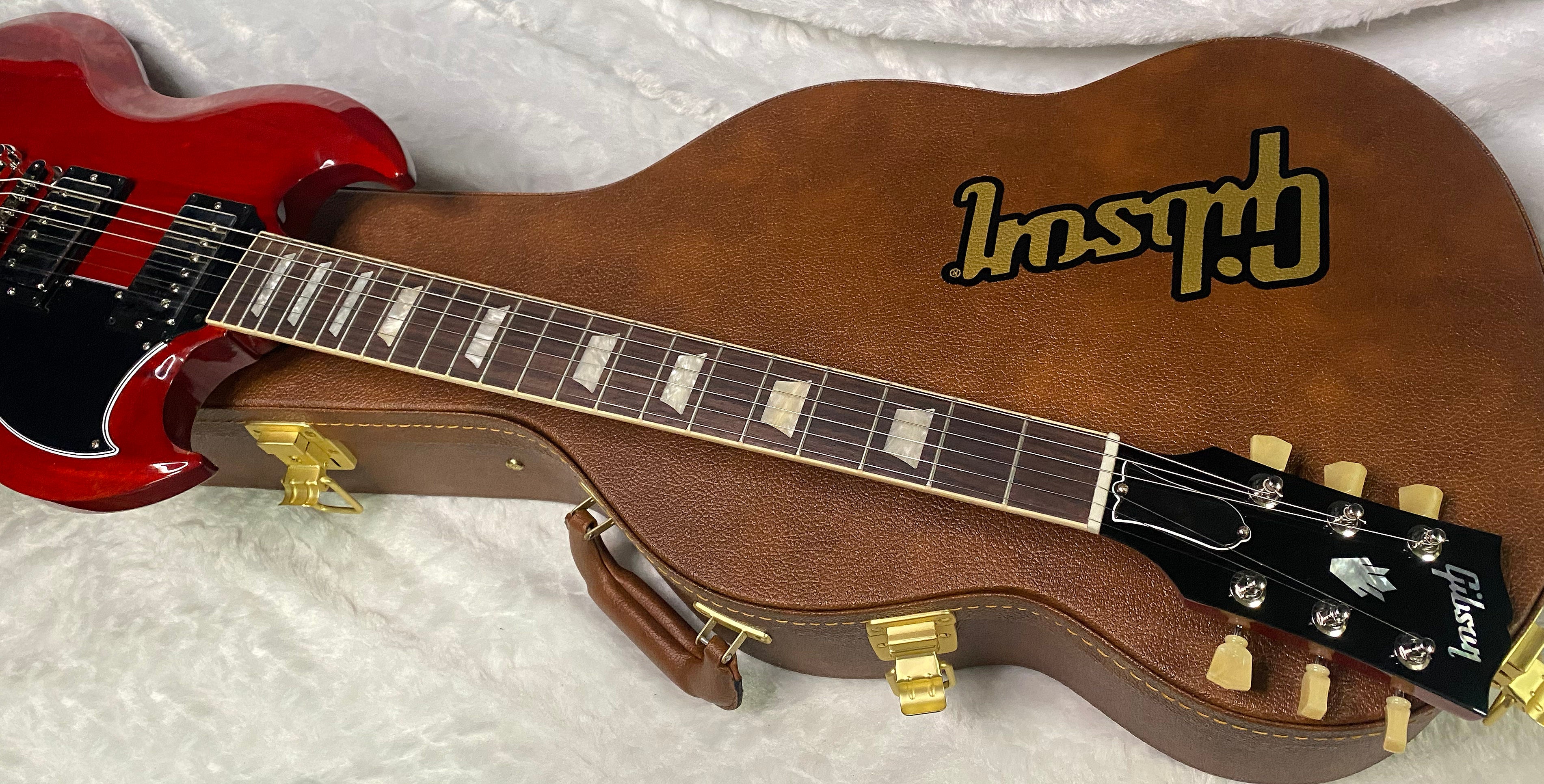 NEW ! Gibson SG Standard '61 Stop Bar - Vintage Cherry - Only 6.6 lbs - Authorized Dealer - G07254