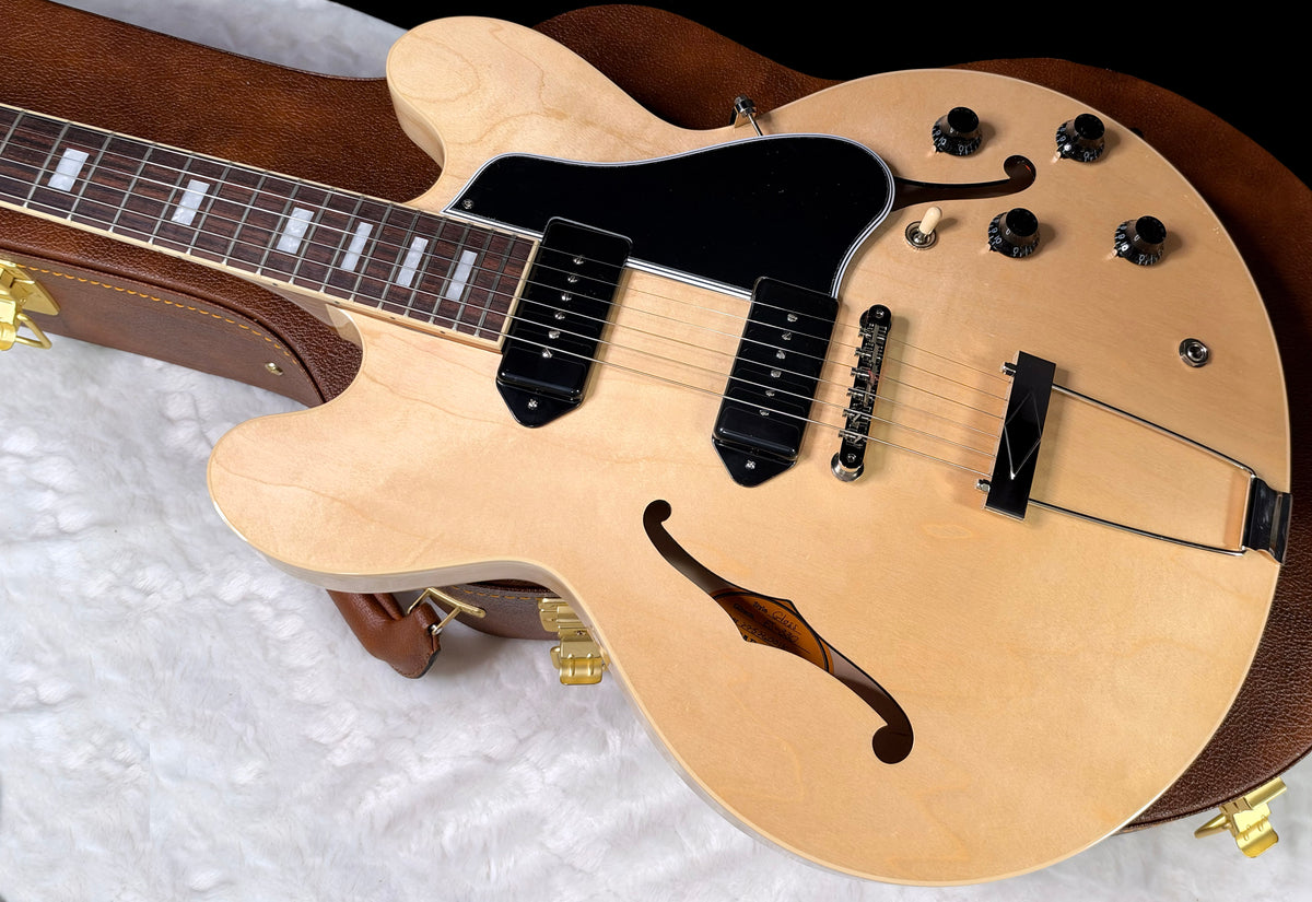 NEW! ! Gibson ES-330 Hollowbody Electric Guitar - Antique Natural - Authorized Dealer - Only 6.4 lbs! G07986