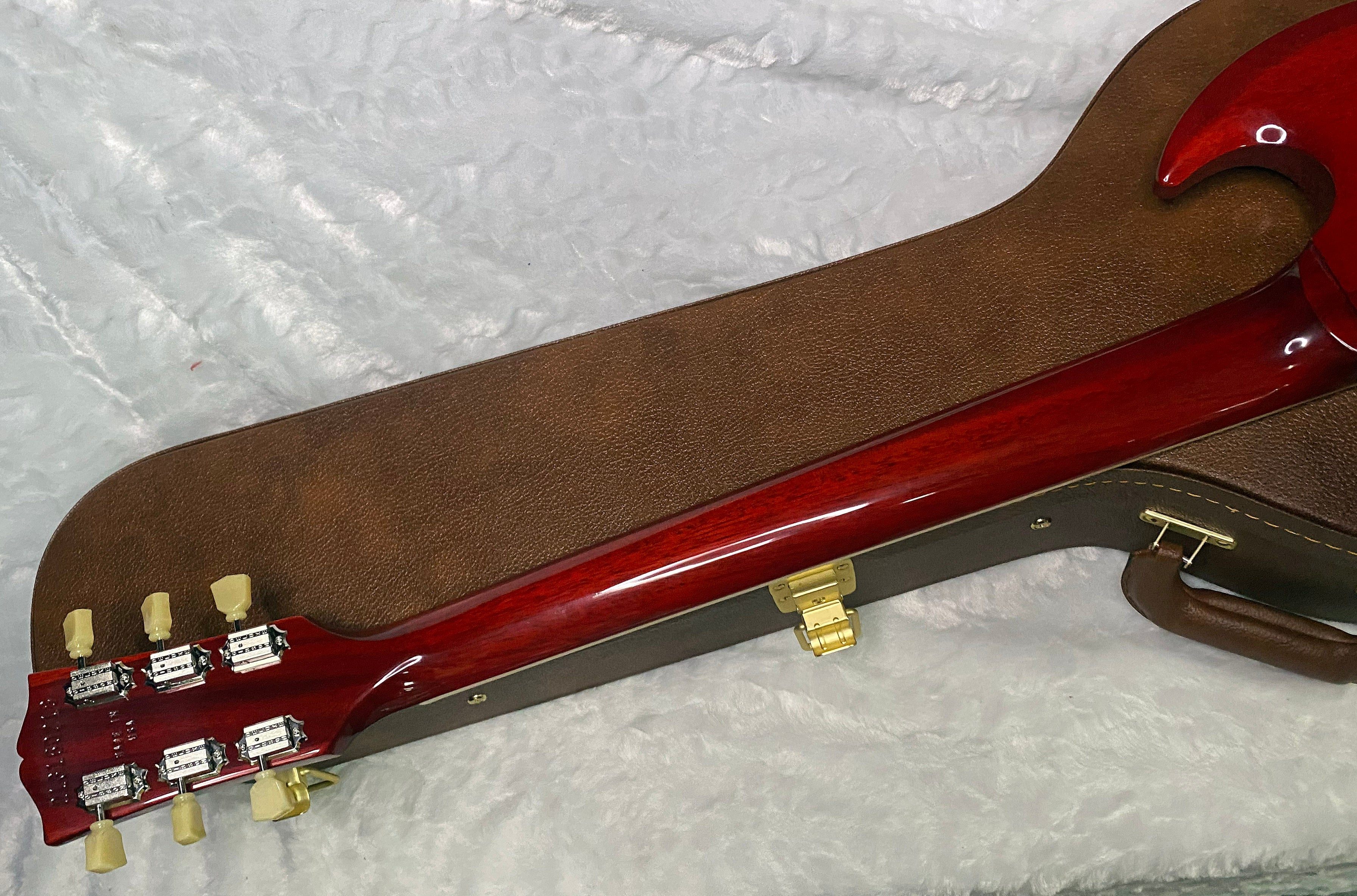 NEW ! Gibson SG Standard '61 Stop Bar - Vintage Cherry - Only 6.6 lbs - Authorized Dealer - G07254