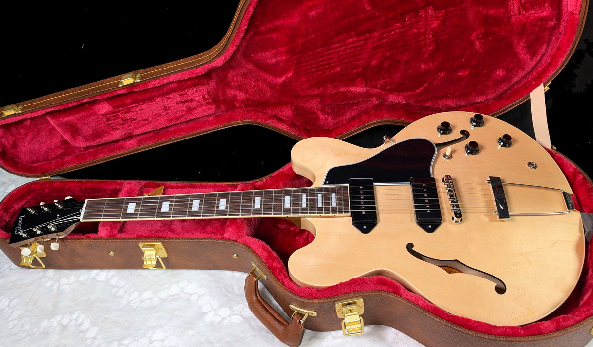 NEW! ! Gibson ES-330 Hollowbody Electric Guitar - Antique Natural - Authorized Dealer - Only 6.4 lbs! G07986