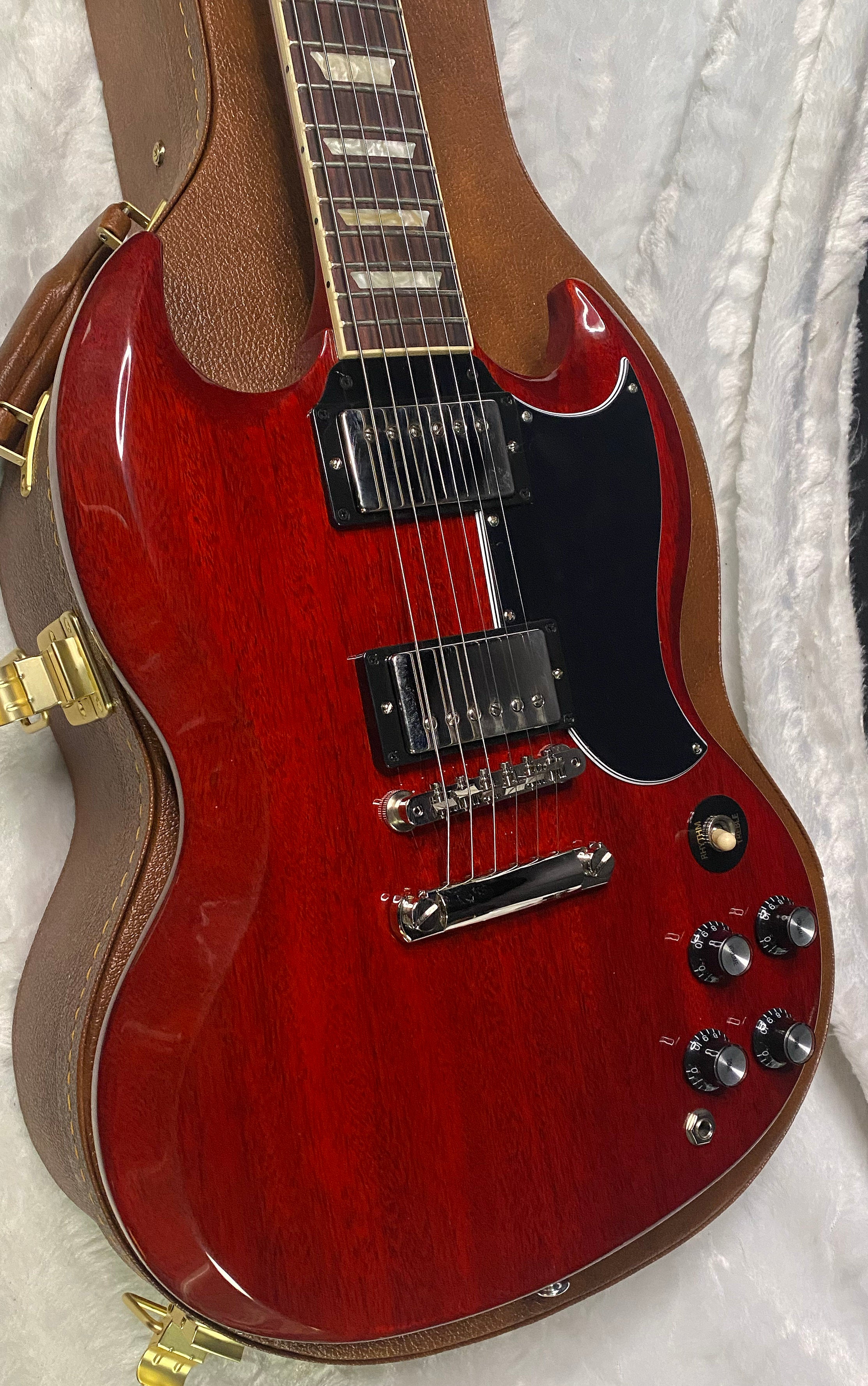 NEW ! Gibson SG Standard '61 Stop Bar - Vintage Cherry - Only 6.1 lbs - Authorized Dealer - G07249