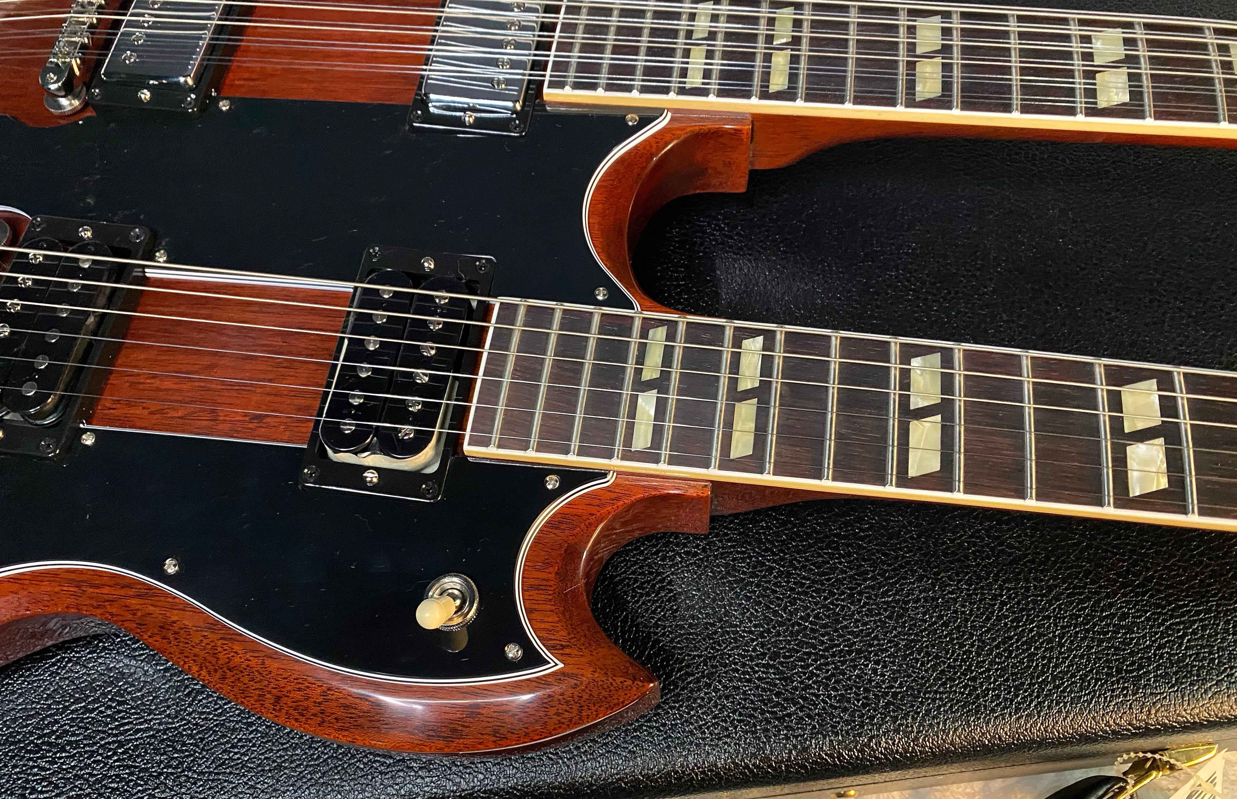 NEW ! Gibson Custom Jimmy Page EDS-1275 Doubleneck VOS Electric Guitar - '69 Cherry - Custom Shop - Authorized Dealer - 11.35lbs - G05841