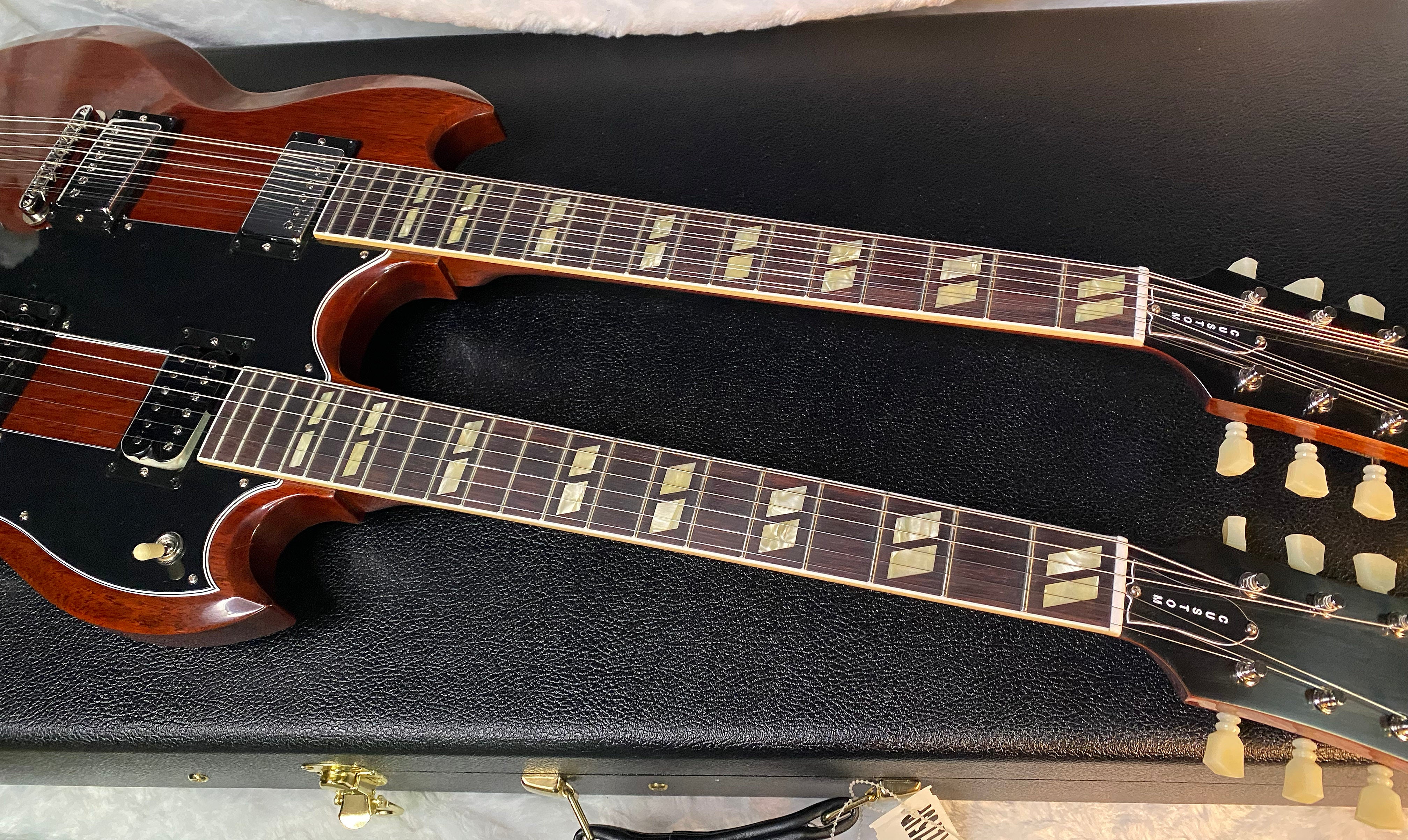 NEW ! Gibson Custom Jimmy Page EDS-1275 Doubleneck VOS Electric Guitar - '69 Cherry - Custom Shop - Authorized Dealer - 11.35lbs - G05841