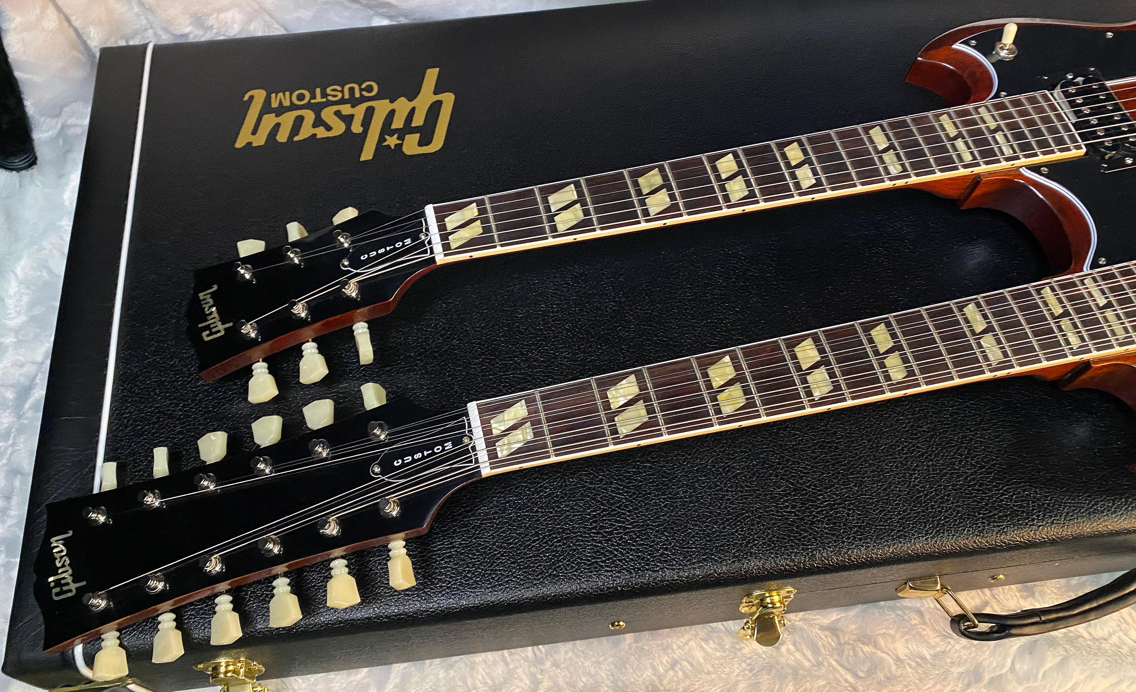 NEW ! Gibson Custom Jimmy Page EDS-1275 Doubleneck VOS Electric Guitar - '69 Cherry - Custom Shop - Authorized Dealer - 11.35lbs - G05841