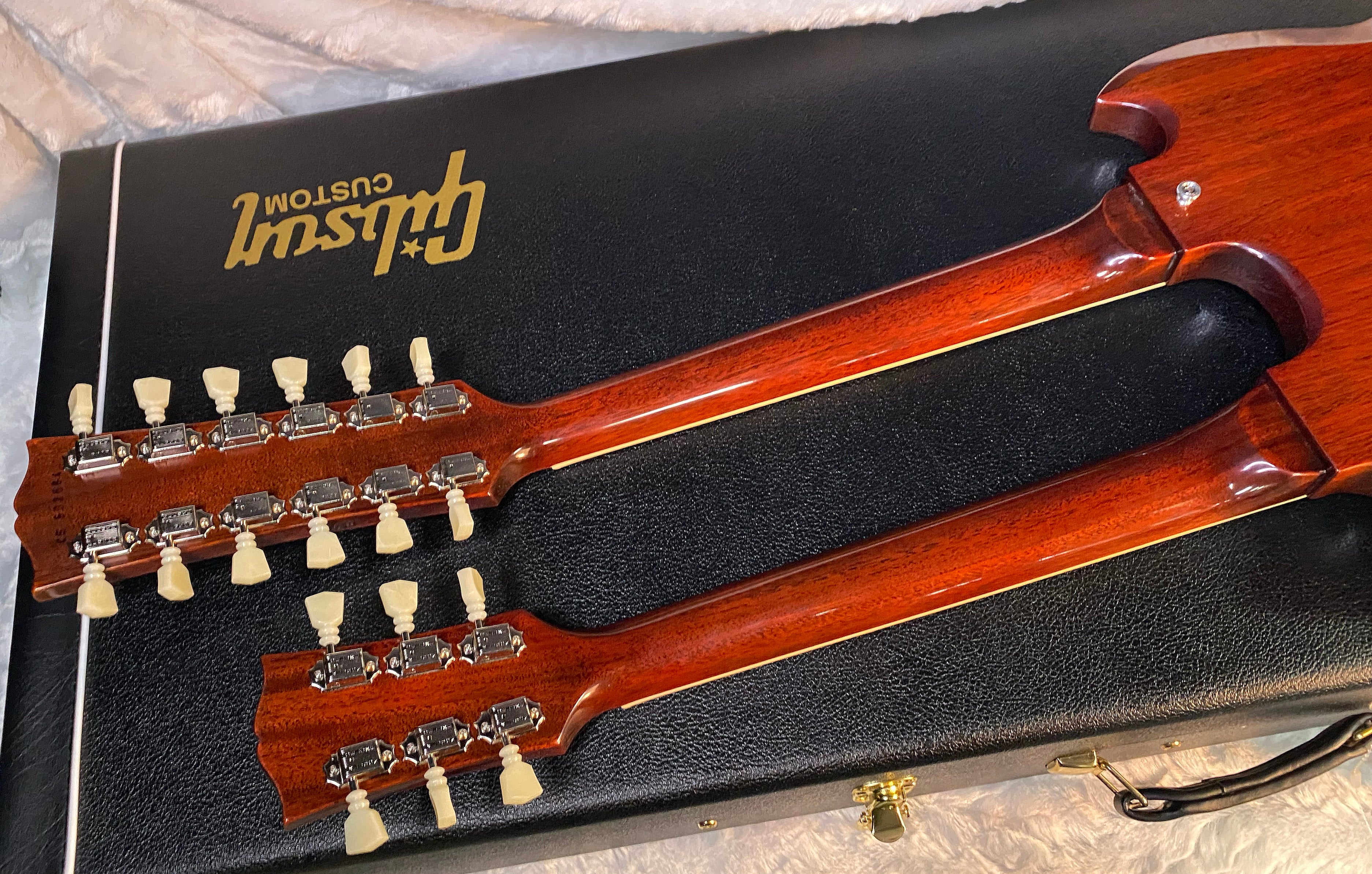 NEW ! Gibson Custom Jimmy Page EDS-1275 Doubleneck VOS Electric Guitar - '69 Cherry - Custom Shop - Authorized Dealer - 11.35lbs - G05841