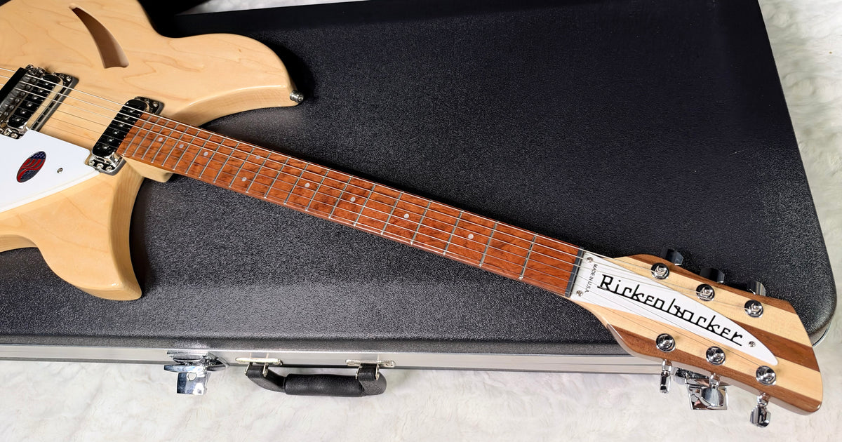 NEW! Rickenbacker 330 Maple Glo MG - Semi Hollow Electric Guitar - Authorized Dealer - 7.6lbs - G08034