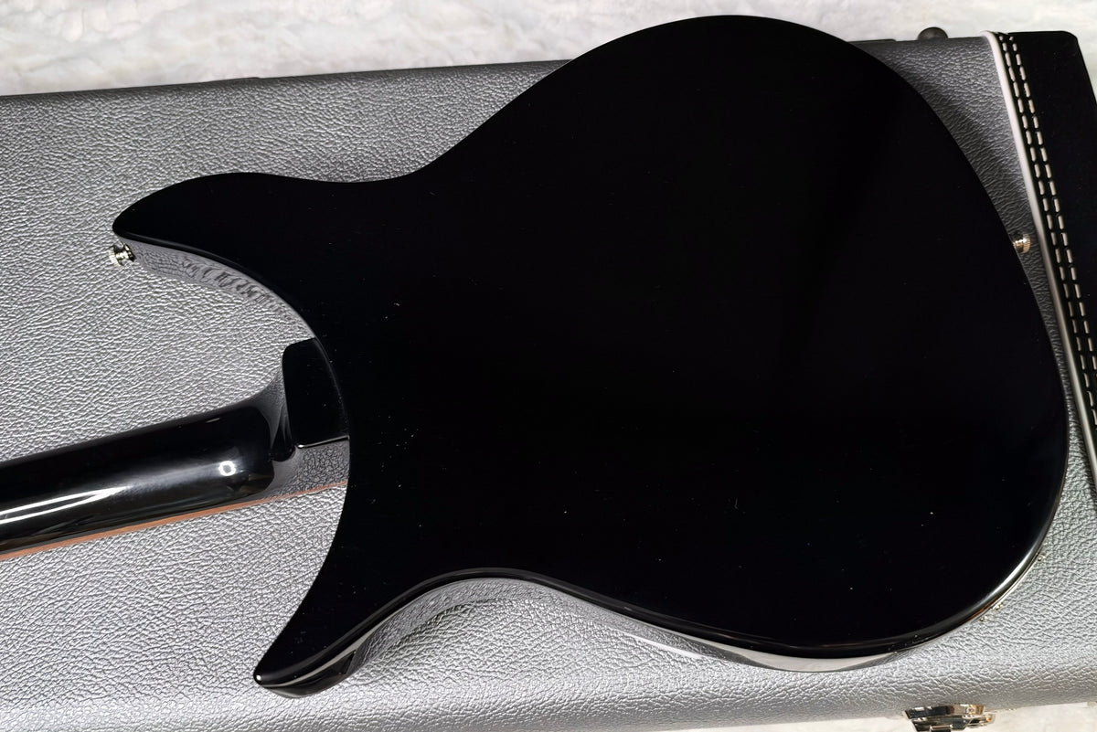 NEW! Rickenbacker 325C64 Miami 3 Pickup Semi-Hollow Guitar- Jetglo - Authorized Dealer - 6.6lbs - G08021