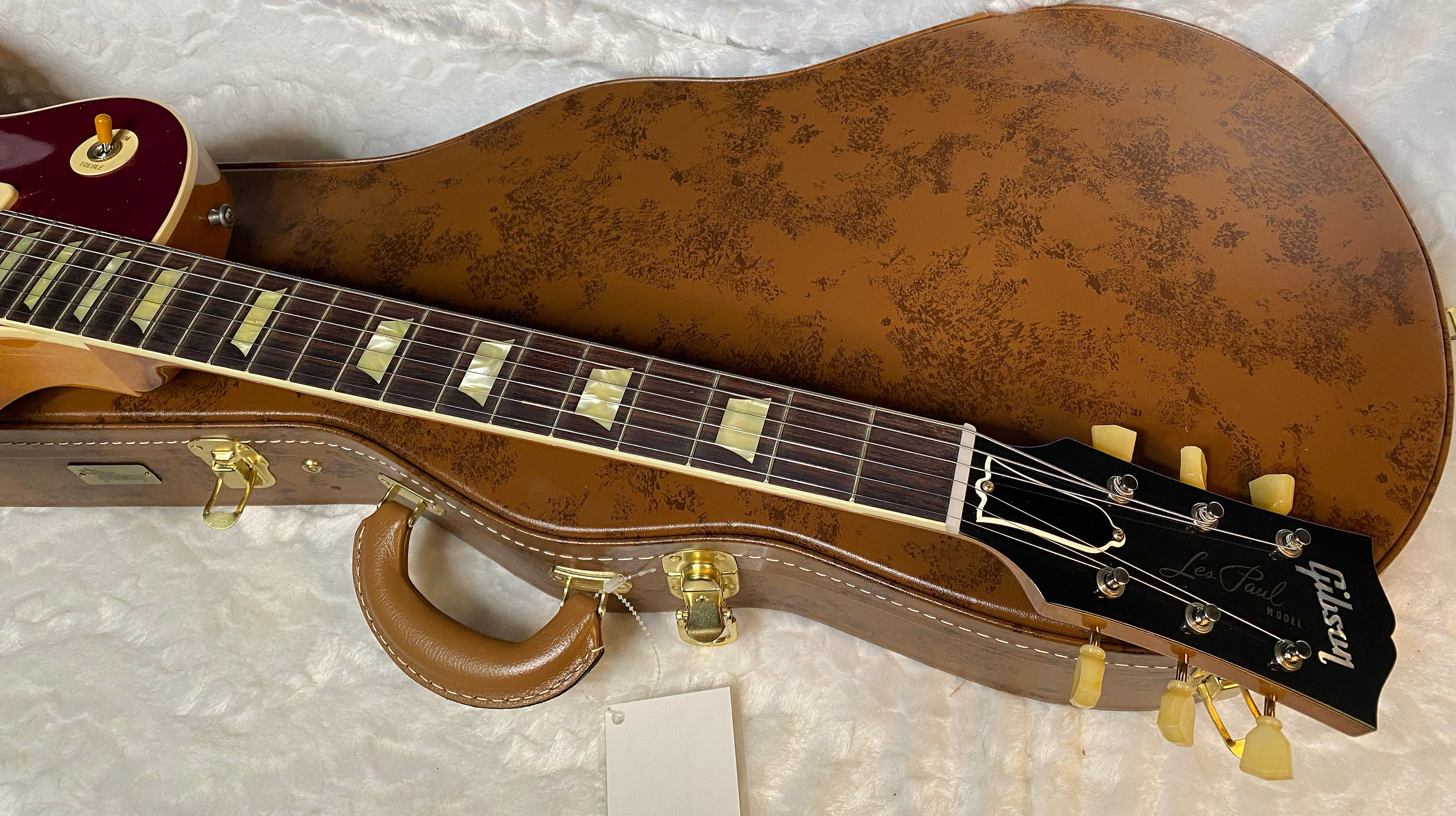 NEW ! Gibson Custom Shop Murphy Lab '56 Les Paul - All Pink Sparkle Reissue - Ultra Light Aged - 8.5 lbs - Authorized Dealer - G05152