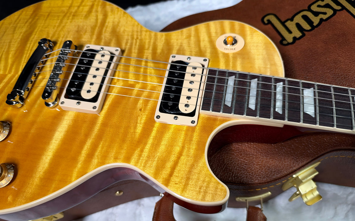 NEW ! Gibson Les Paul Slash - Appetite Burst - Beautiful Monster Flame Top - Authorized Dealer - 9.4 lbs - G08044
