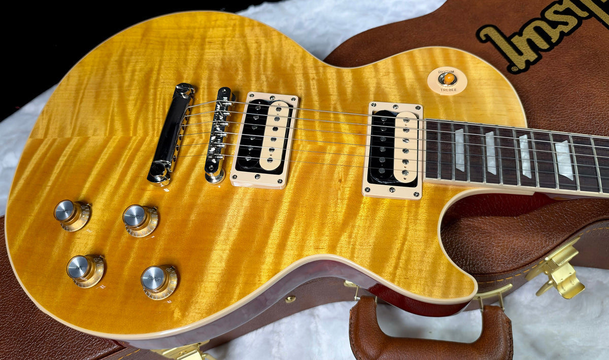 NEW ! Gibson Les Paul Slash - Appetite Burst - Beautiful Monster Flame Top - Authorized Dealer - 9.4 lbs - G08044