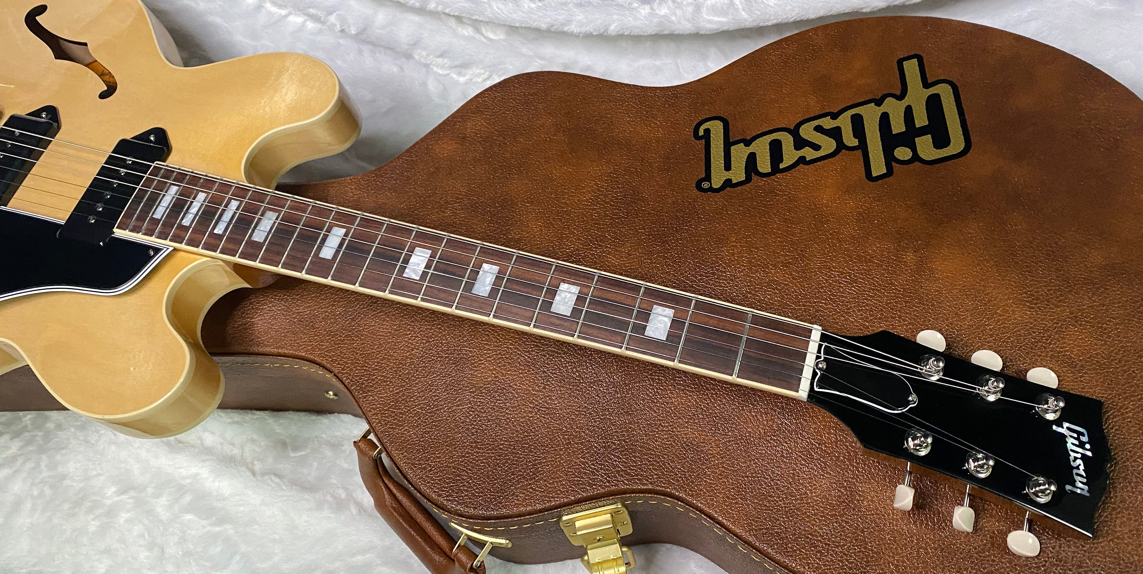 NEW! ! Gibson ES-330 Hollowbody Electric Guitar - Antique Natural - Authorized Dealer - Only 6.35 lbs! G07263