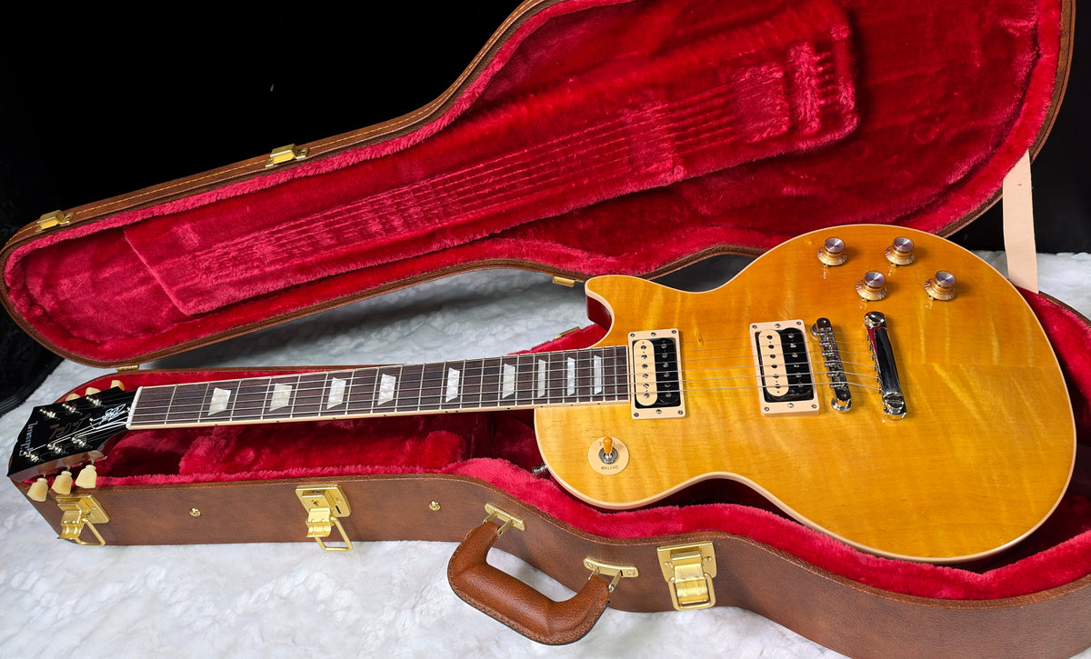 NEW ! Gibson Les Paul Slash - Appetite Burst - Beautiful Monster Flame Top - Authorized Dealer - 9.4 lbs - G08044