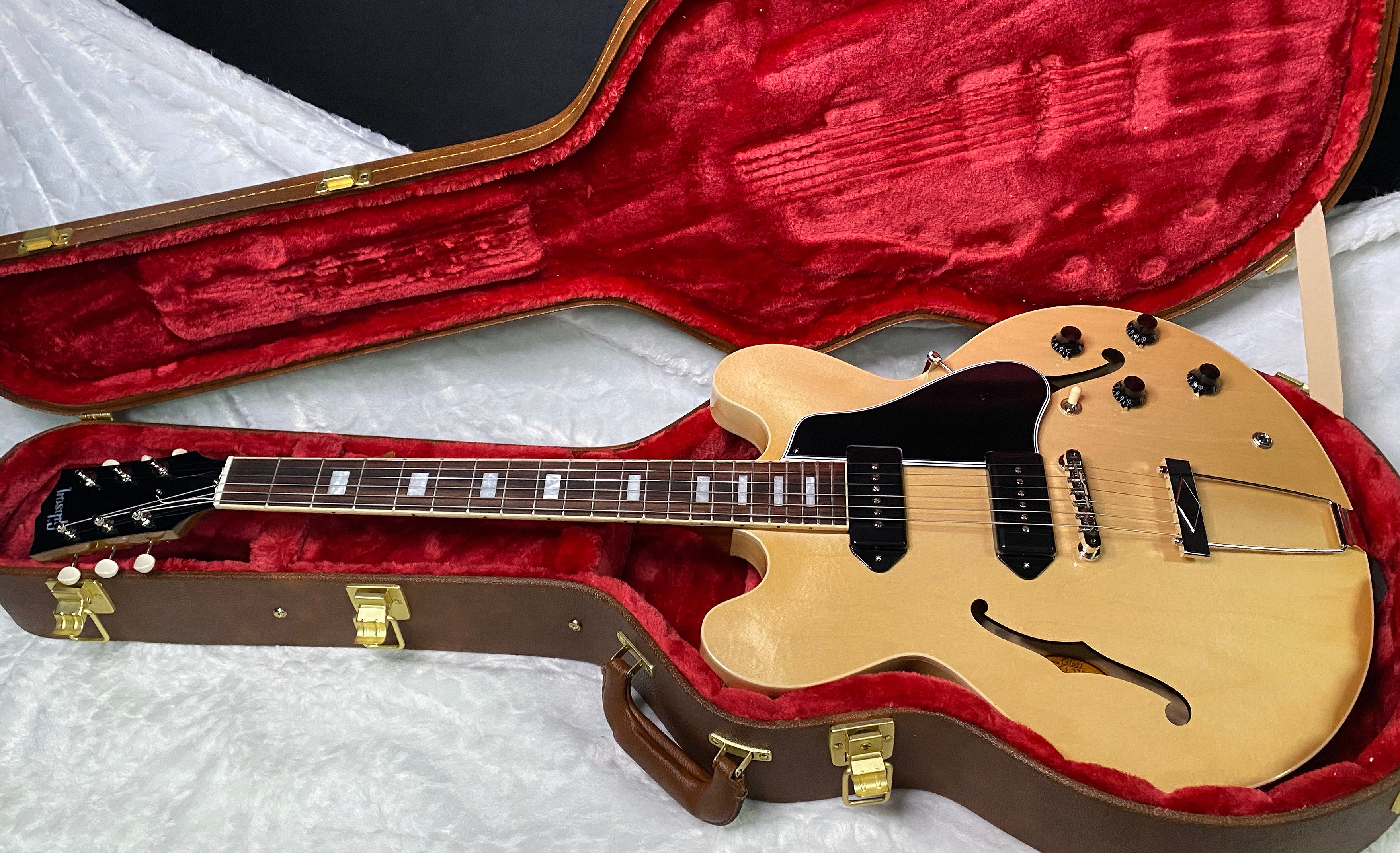 NEW! ! Gibson ES-330 Hollowbody Electric Guitar - Antique Natural - Authorized Dealer - Only 6.35 lbs! G07263