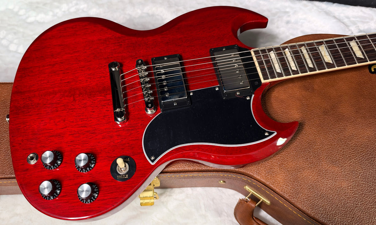 NEW ! Gibson SG Standard '61 Stop Bar - Vintage Cherry - Only 6.3 lbs - Authorized Dealer - G08001
