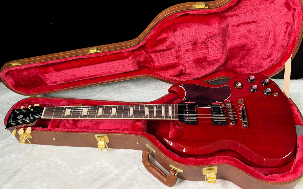 NEW ! Gibson SG Standard '61 Stop Bar - Vintage Cherry - Only 6.3 lbs - Authorized Dealer - G08001