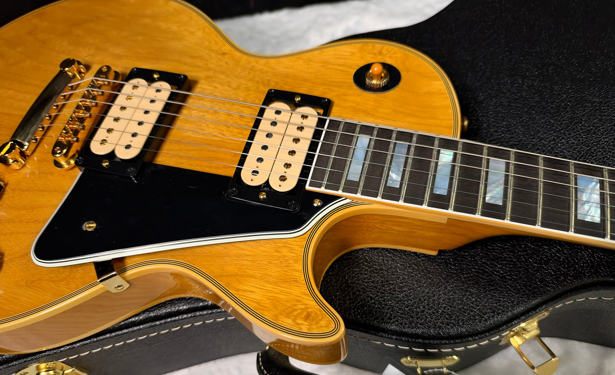 NEW! Gibson Custom 1957 Les Paul Custom Reissue Electric Guitar - Korina - VOS Limited Edition 2026 Collection - 9.4lbs - Authorized Dealer - G08022