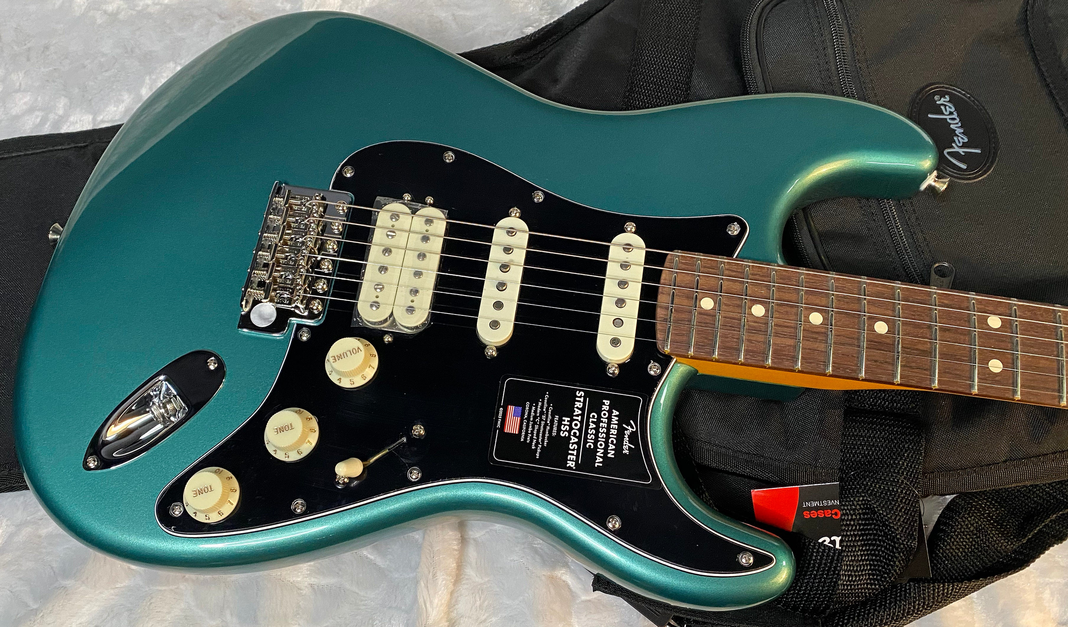 NEW ! Fender American Professional Classic Stratocaster HSS - Faded Sherwood Green Metallic - 7.9lbs - Authorized Dealer - G05778