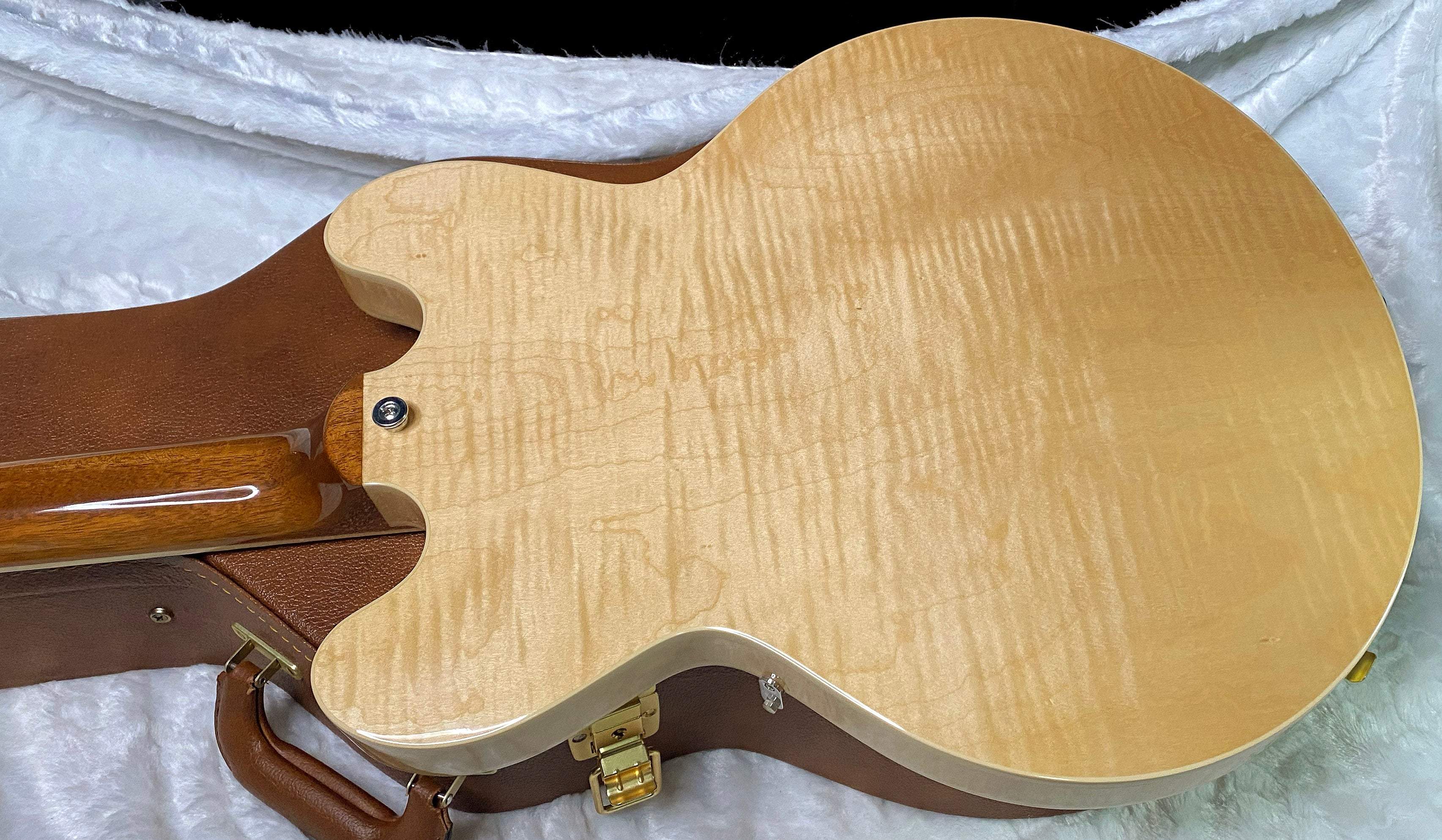 NEW ! Gibson ES-335 Block Inlay - Figured Natural - Authorized Dealer - Beautiful Maple - 8 lbs - G07274