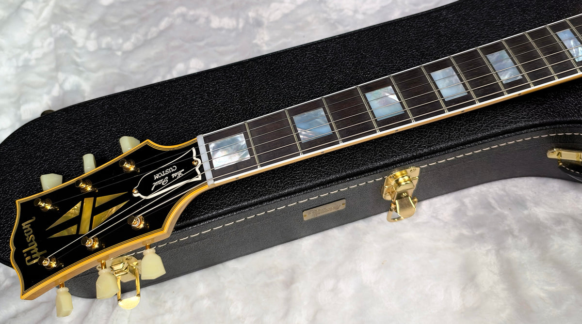 NEW! Gibson Custom 1957 Les Paul Custom Reissue Electric Guitar - Korina - VOS Limited Edition 2026 Collection - 9.4lbs - Authorized Dealer - G08022