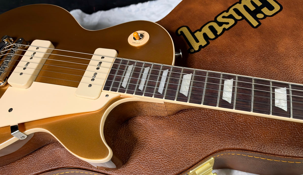 NEW! Gibson Les Paul Standard '50s P-90 - Gold Top - Authorized Dealer - Only 8.9 lbs - G08051