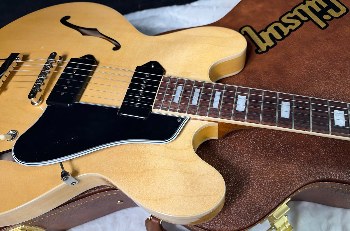 NEW! ! Gibson ES-330 Hollowbody Electric Guitar - Antique Natural - Authorized Dealer - Only 6.3 lbs! G08048