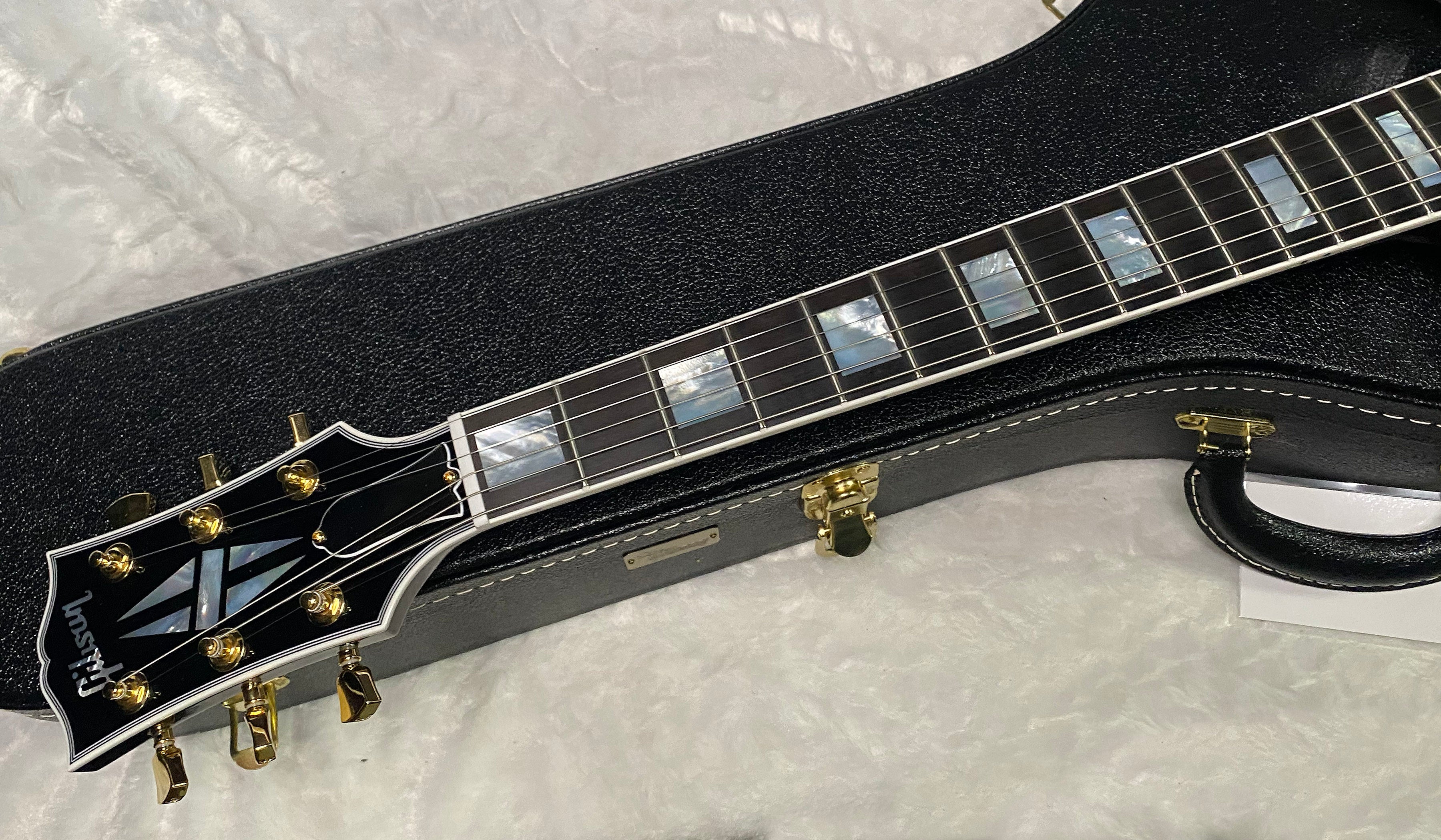 NEW! Gibson Les Paul Custom Axcess - Bengal Burst - ABSOLUTELY KILLER Flame! Only 8 lbs - Authorized Dealer - G07283