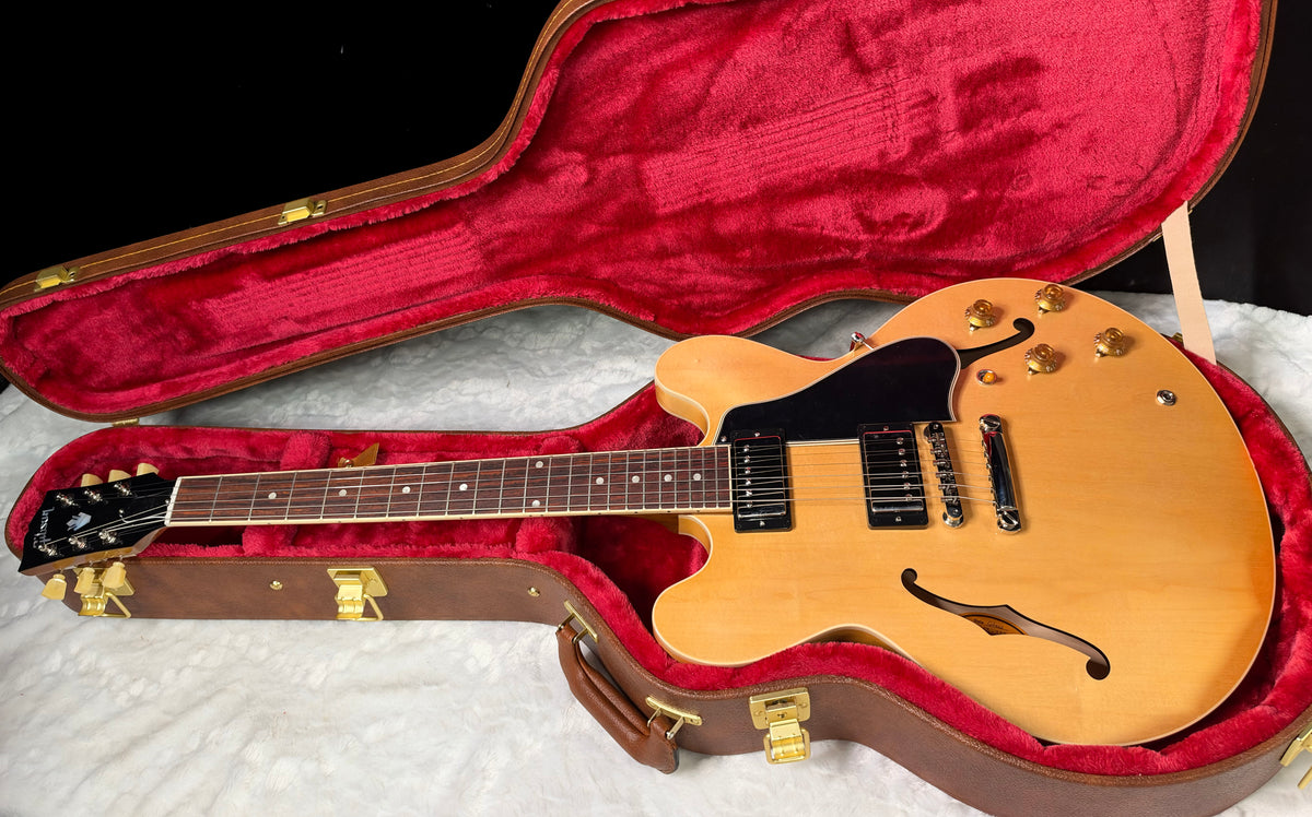 NEW ! Gibson ES-335 50s Semi-Hollowbody Electric Guitar - Vintage Natural - Authorized Dealer - 8.5lbs - G08006