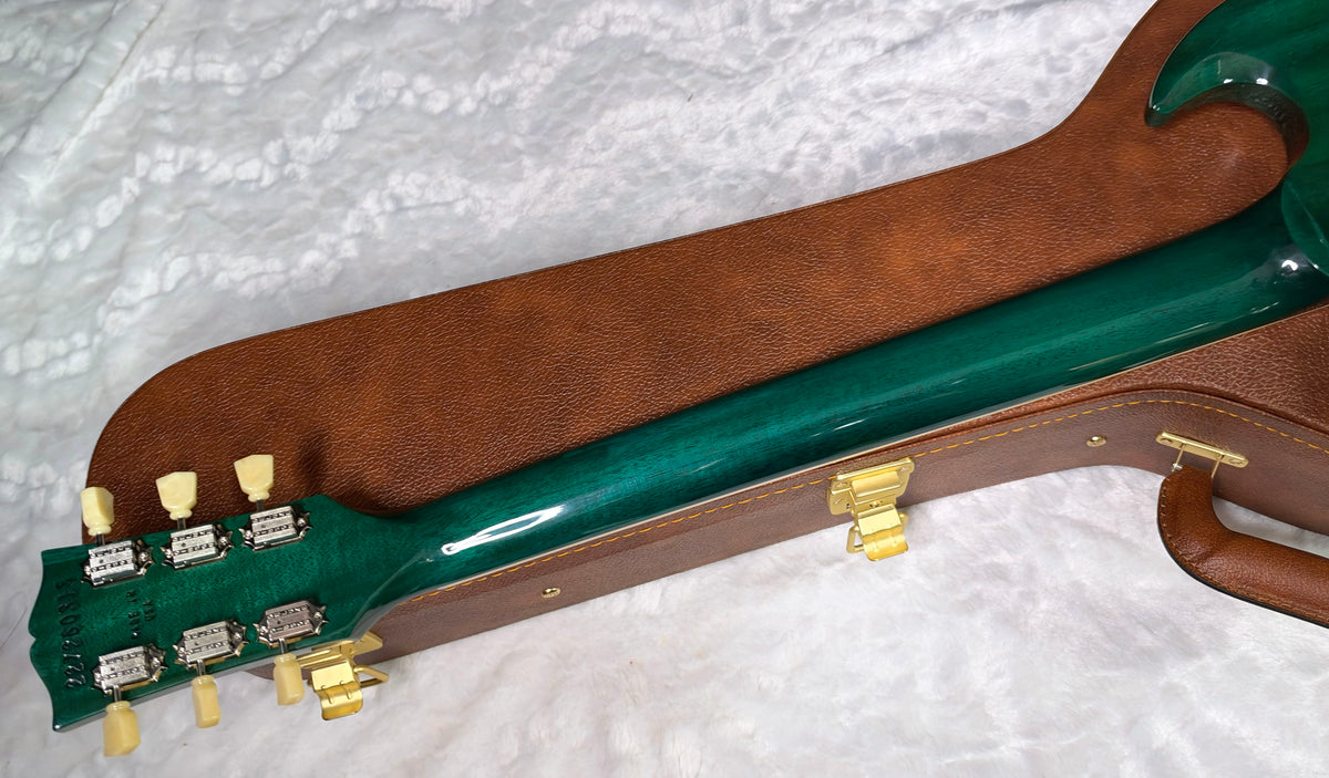 NEW! Gibson SG Standard '61 Stoptail - Translucent Teal - 6.5 lbs - Authorized Dealer - G08041