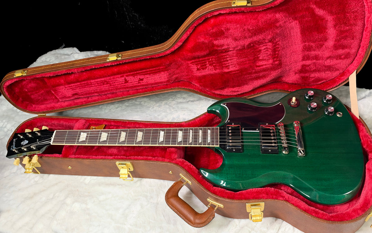 NEW! Gibson SG Standard '61 Stoptail - Translucent Teal - 6.5 lbs - Authorized Dealer - G08041