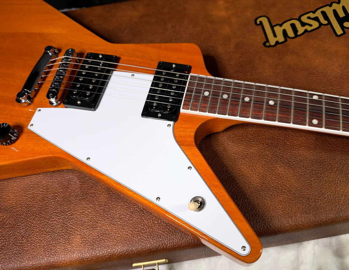NEW! Gibson '70s Explorer - Antique Natural - Authorized Dealer - 8.1lbs - G07984