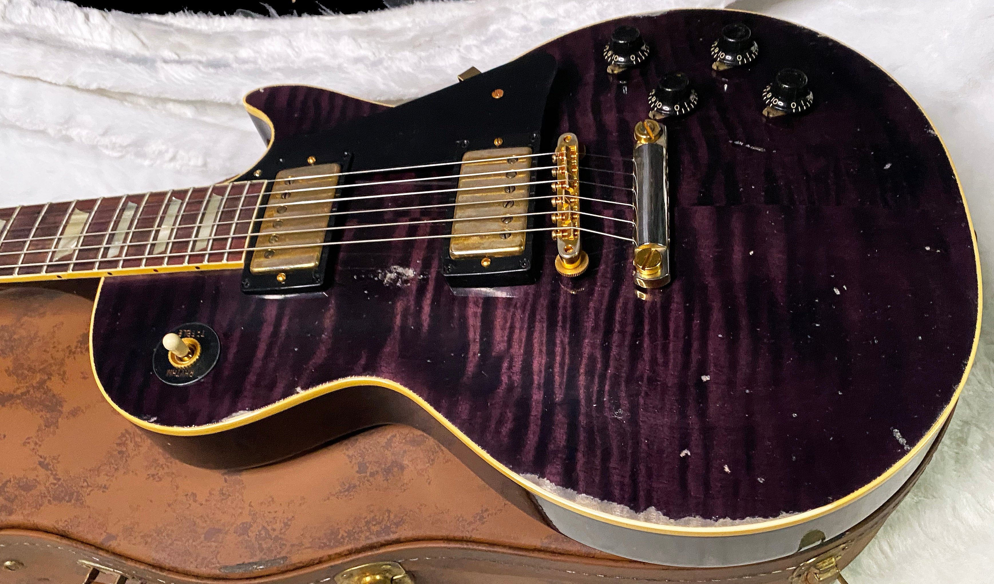 NEW! Gibson Custom 1959 Les Paul Standard Reissue - Purple Tiger Murphy Lab Heavy Aged - 8.8 lbs - Authorized Dealer - G07301
