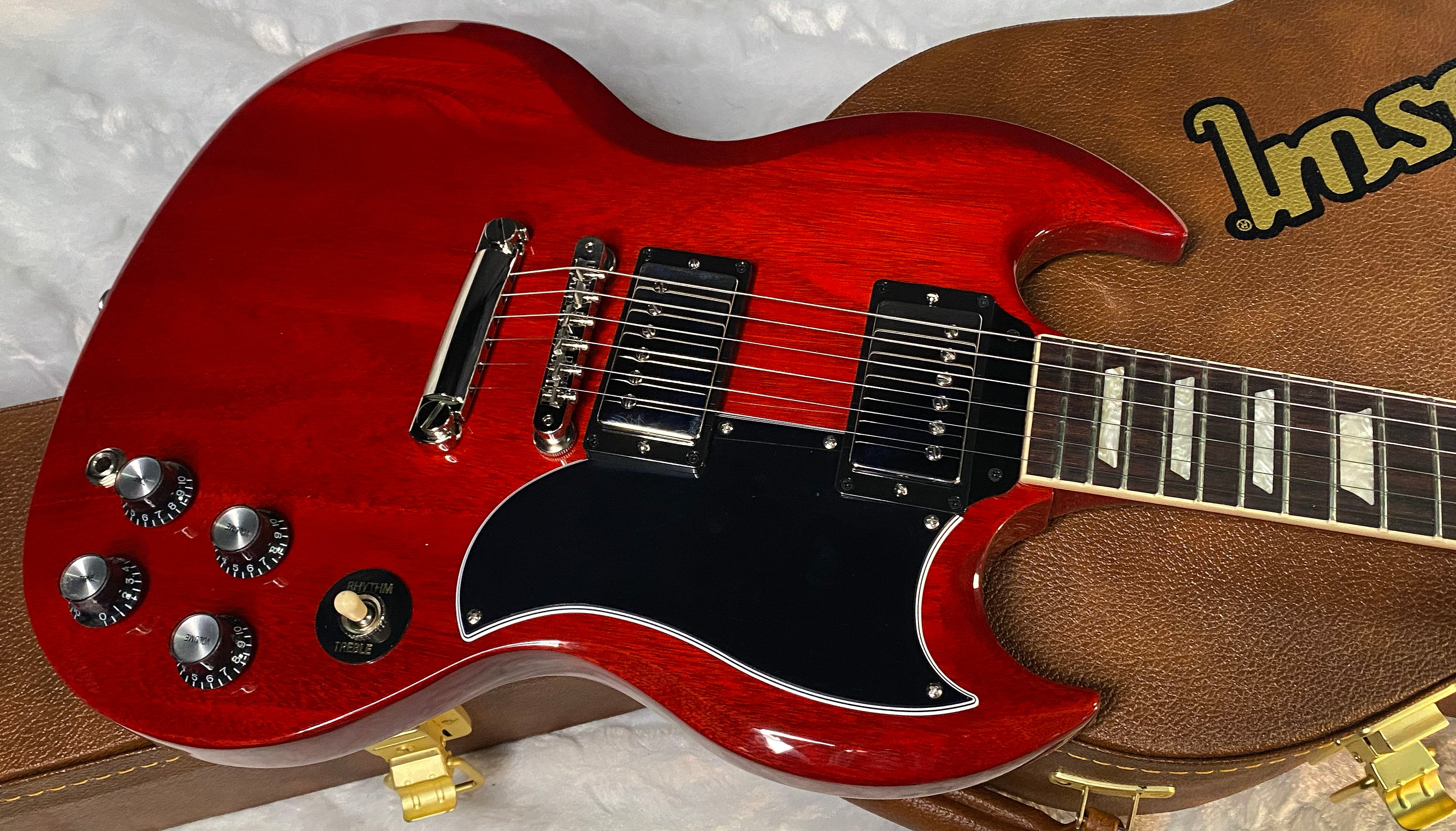 NEW ! Gibson SG Standard '61 Stop Bar - Vintage Cherry - Only 6.3 lbs - Authorized Dealer - G06667