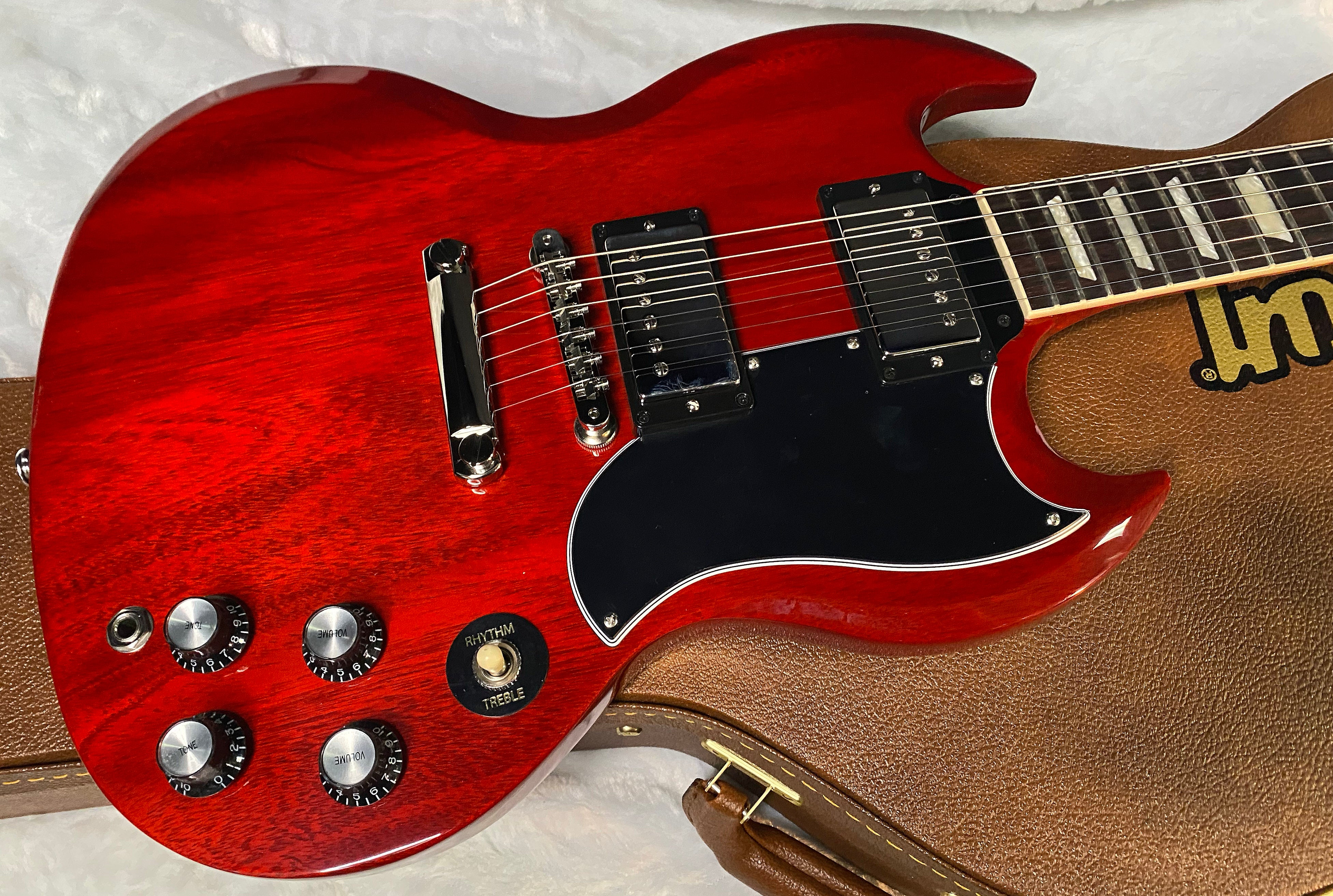 NEW ! Gibson SG Standard '61 Stop Bar - Vintage Cherry - Only 6.3 lbs - Authorized Dealer - G06667