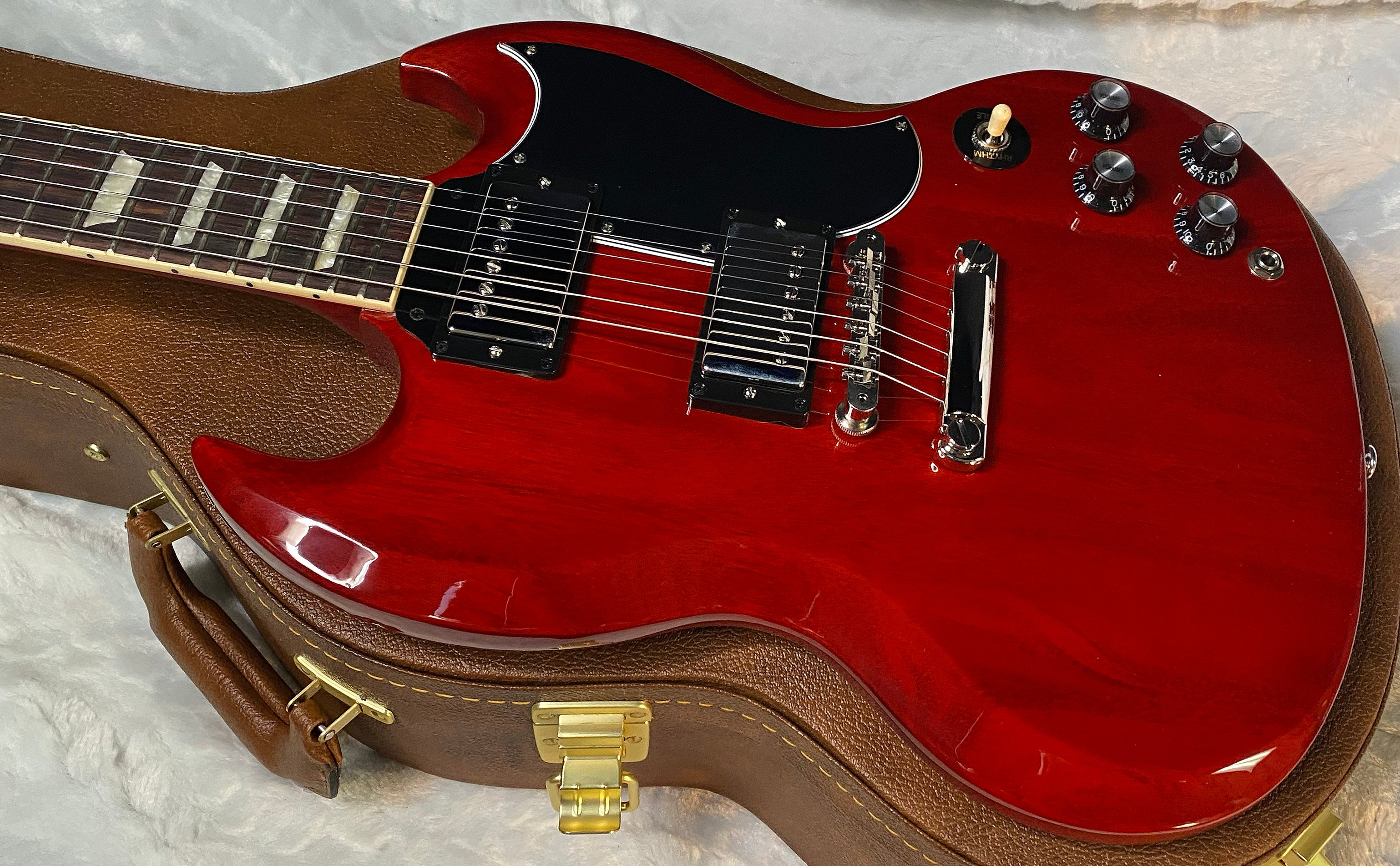 NEW ! Gibson SG Standard '61 Stop Bar - Vintage Cherry - Only 6.3 lbs - Authorized Dealer - G06667