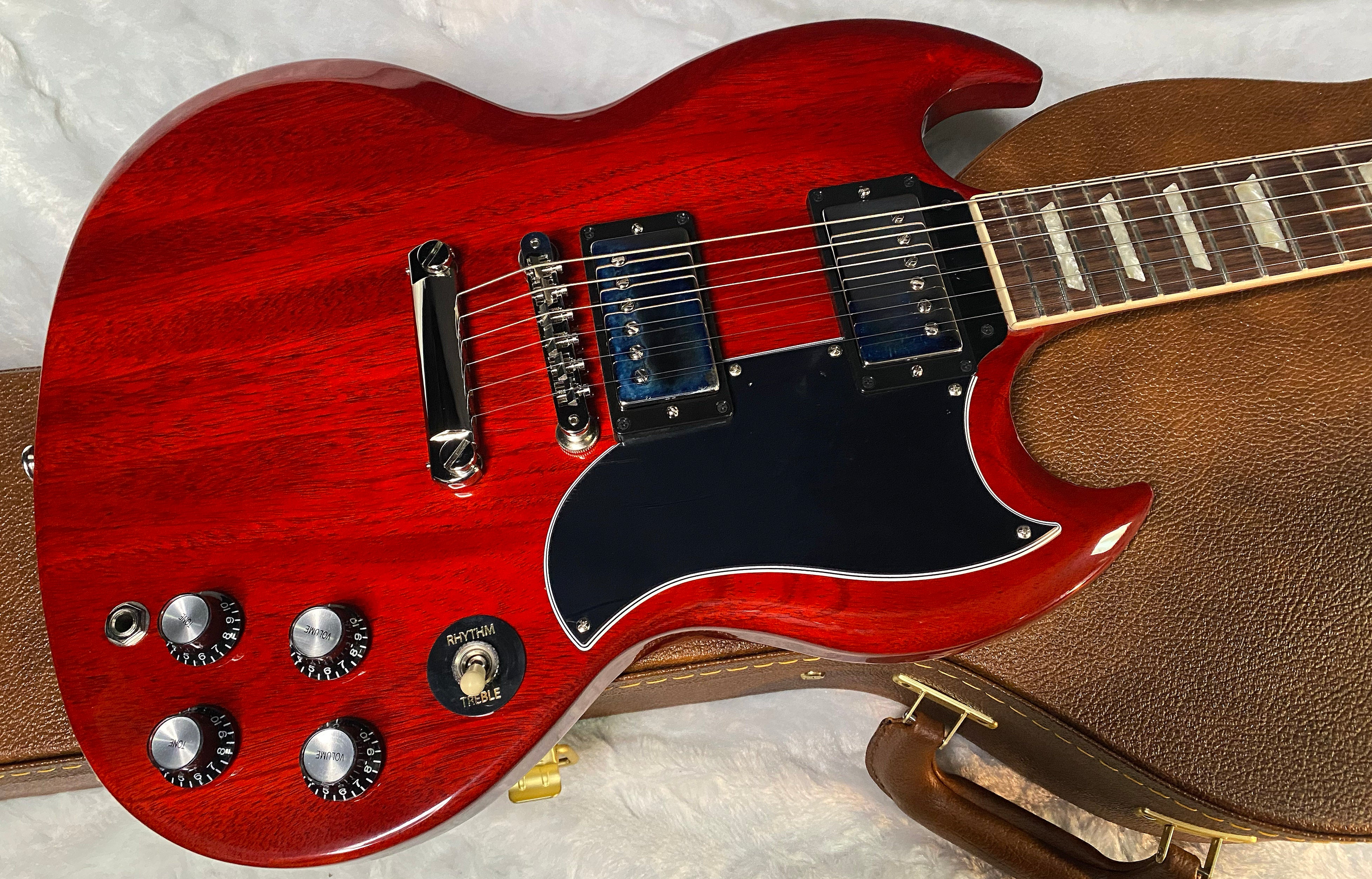 NEW ! Gibson SG Standard '61 Stop Bar - Vintage Cherry - Only 6.35 lbs - Authorized Dealer - G06666