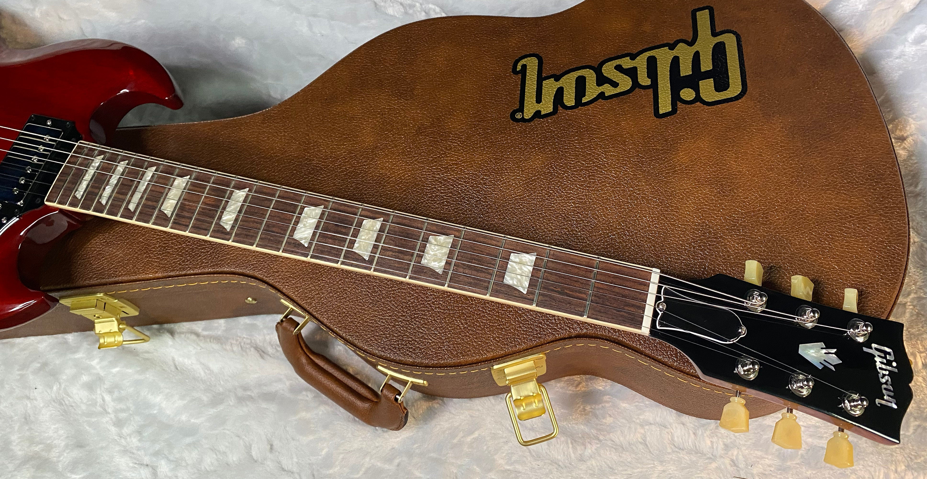 NEW ! Gibson SG Standard '61 Stop Bar - Vintage Cherry - Only 6.35 lbs - Authorized Dealer - G06666