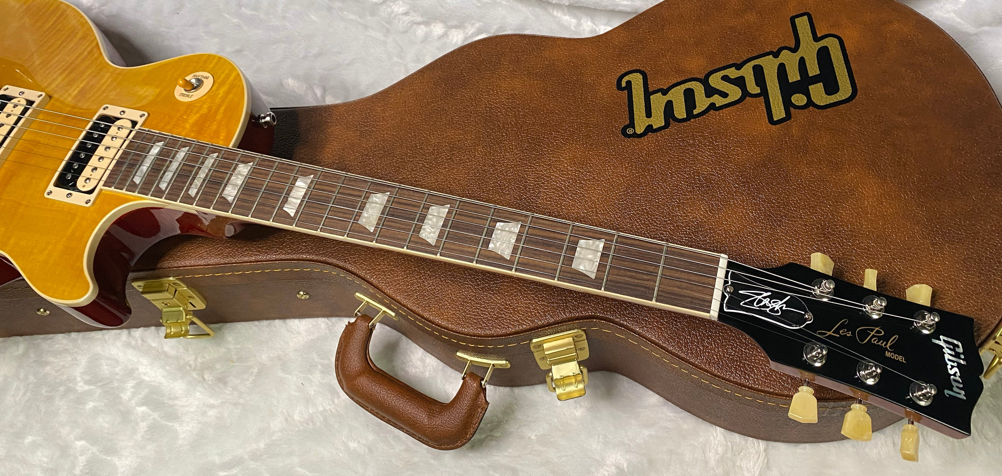 NEW ! Gibson Les Paul Slash - Appetite Burst - Beautiful Flame Top - Authorized Dealer - 9.7lbs - G07346