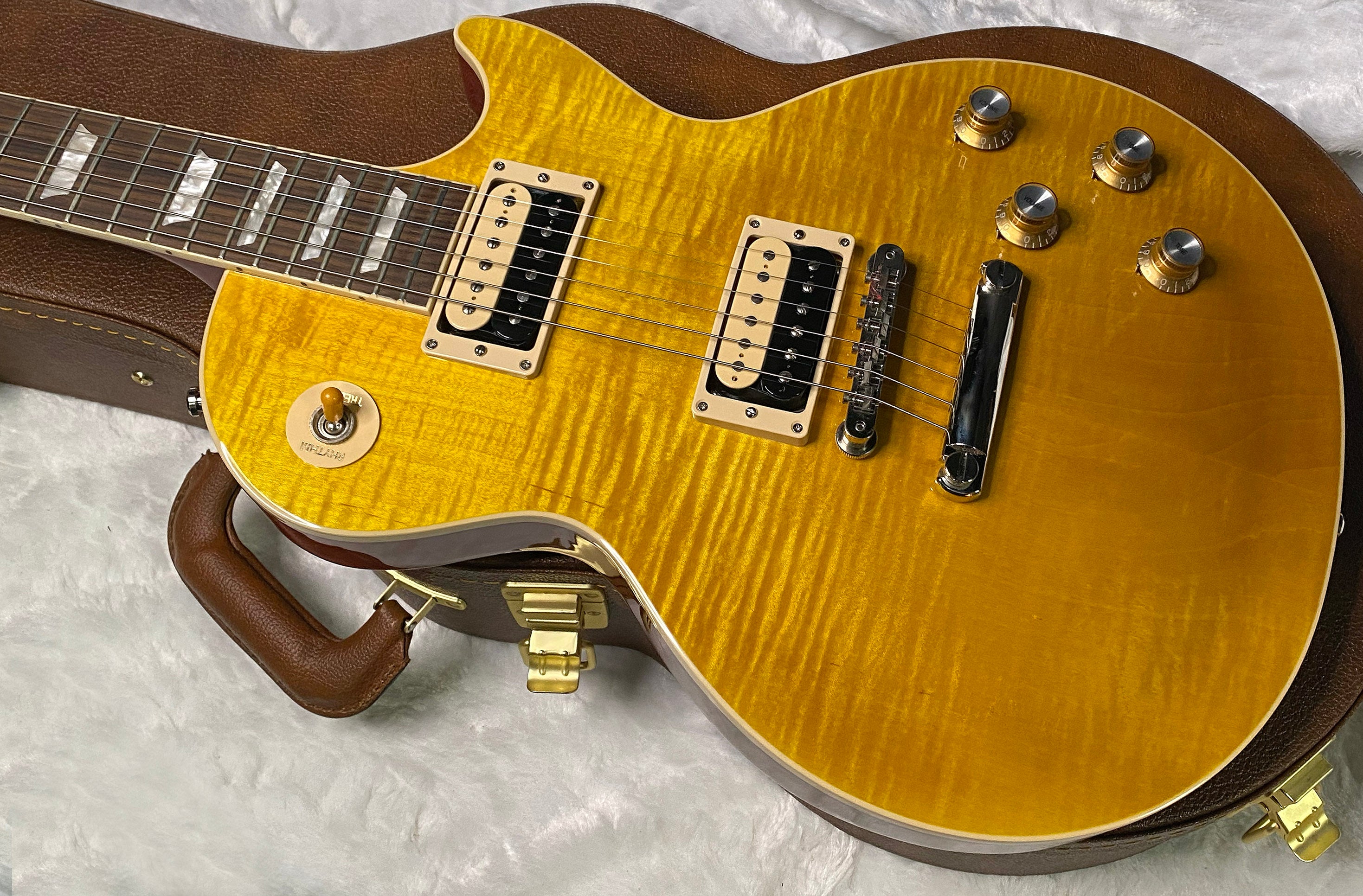 NEW ! Gibson Les Paul Slash - Appetite Burst - Beautiful Flame Top - Authorized Dealer - 9.7lbs - G07346