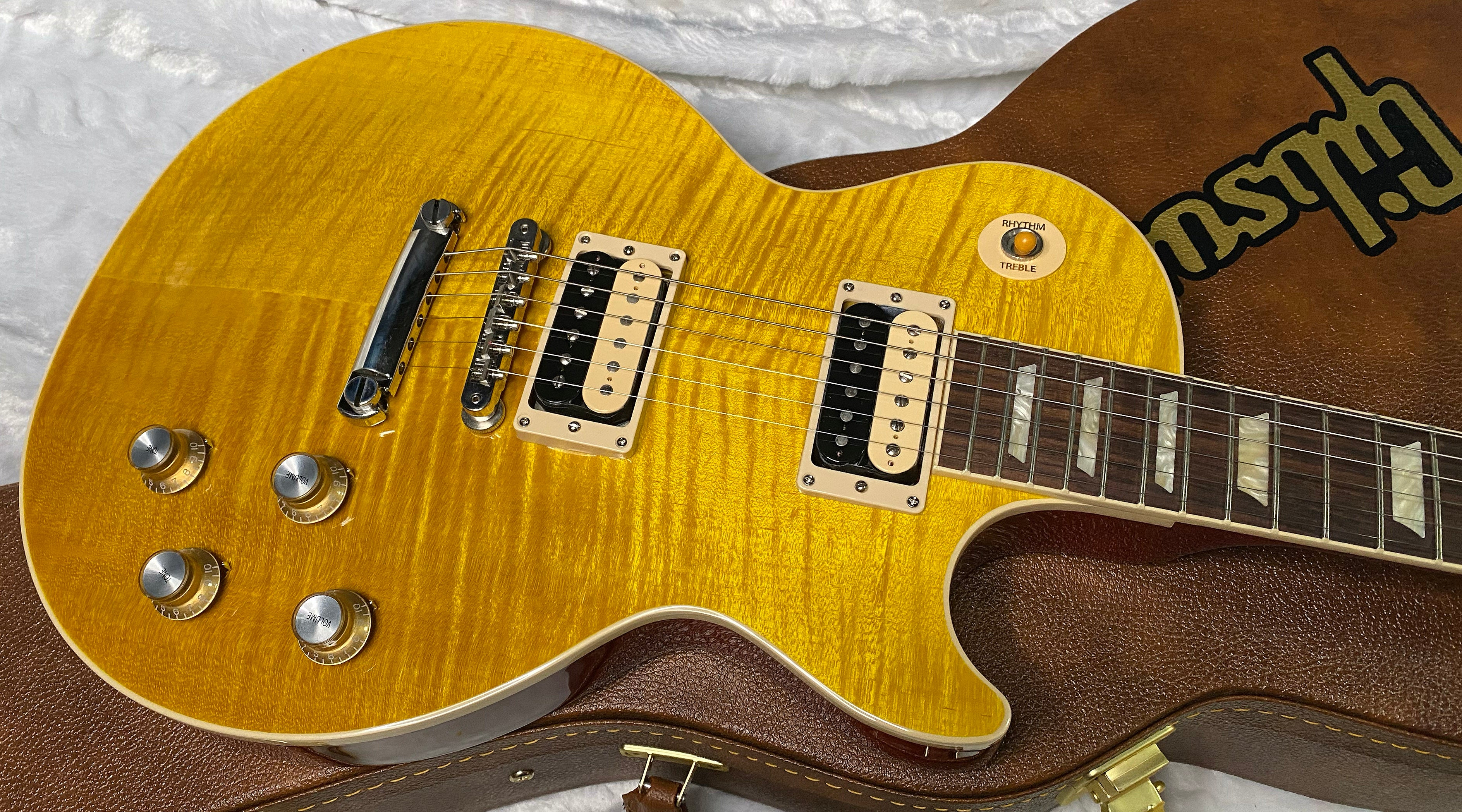 NEW ! Gibson Les Paul Slash - Appetite Burst - Beautiful Flame Top - Authorized Dealer - 9 lbs - G07348